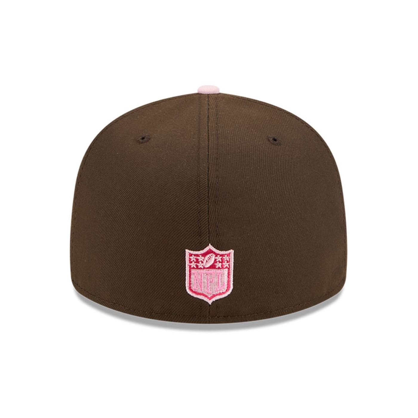 Bone New Era  59FIFTY Las Vegas Raiders NFL Marrom Marrom 5