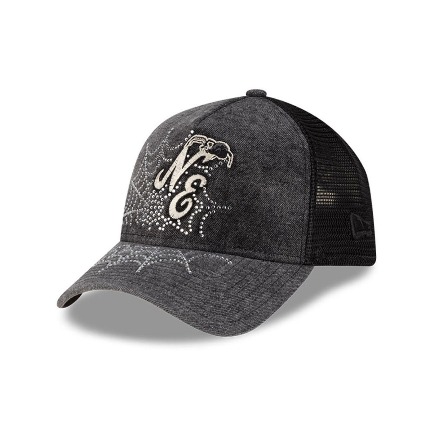 Bone New Era  9FORTY A-Frame New Era Booking Program Preto
