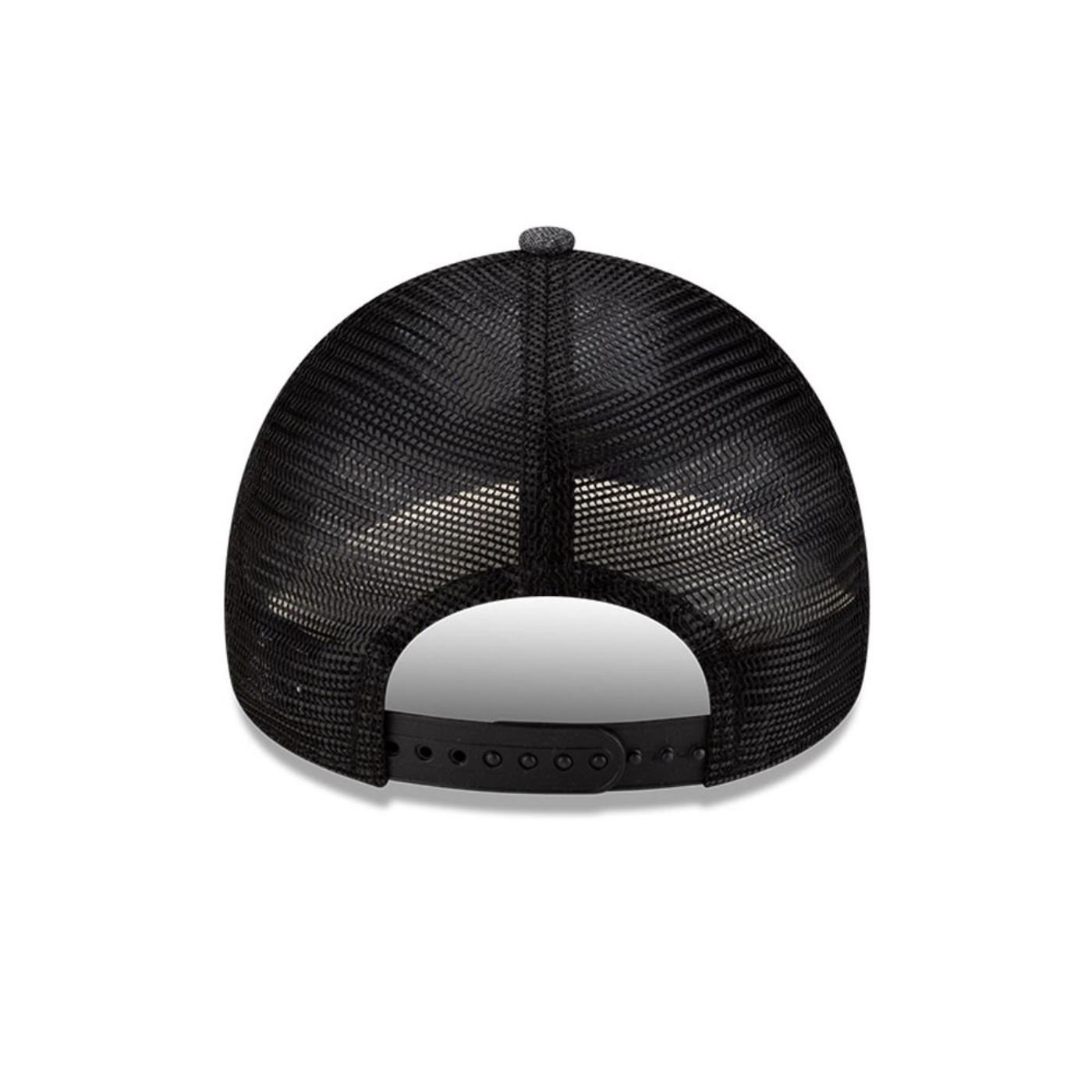 Bone New Era  9FORTY A-Frame New Era Booking Program Preto Preto 5