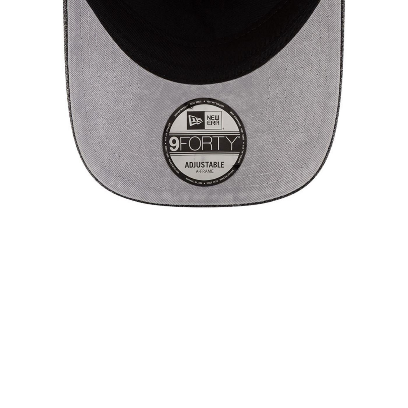 Bone New Era  9FORTY A-Frame New Era Booking Program Preto Preto 6