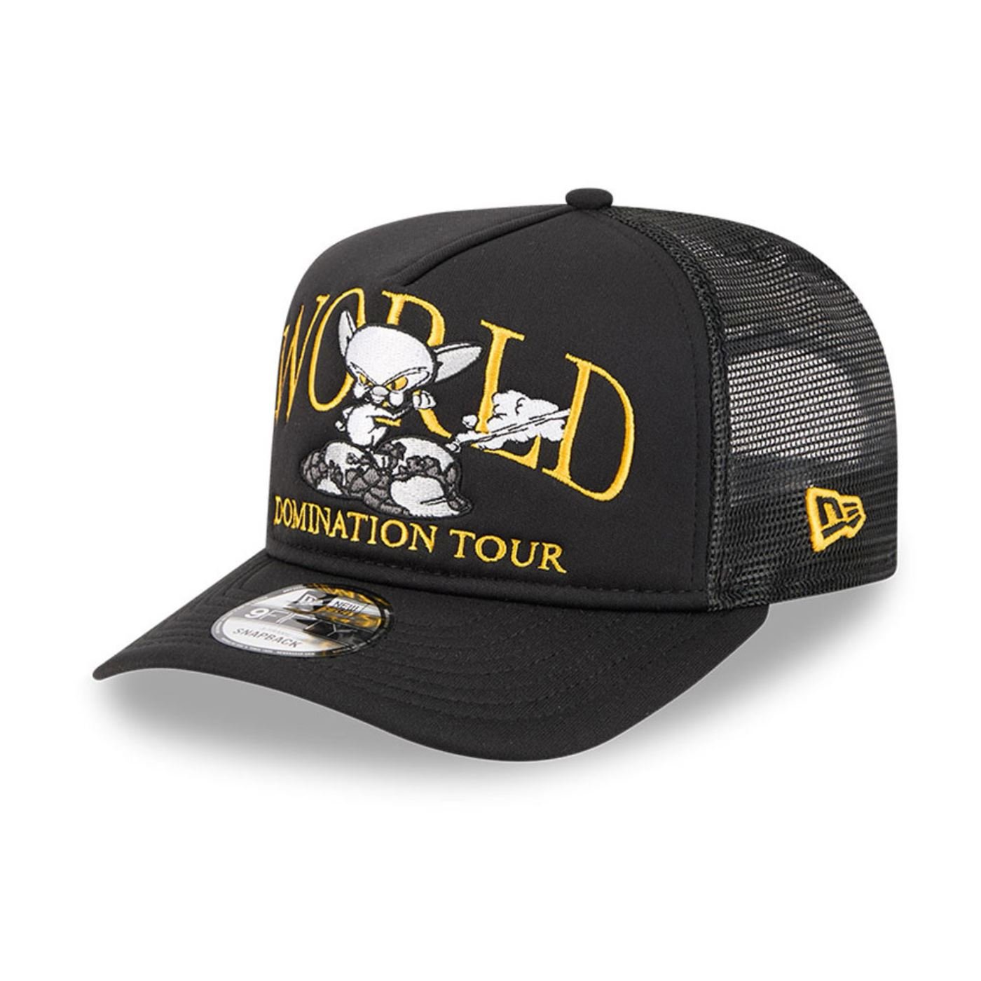 Bone New Era  9FIFTY  A-Frame Pinky And The Brain Preto