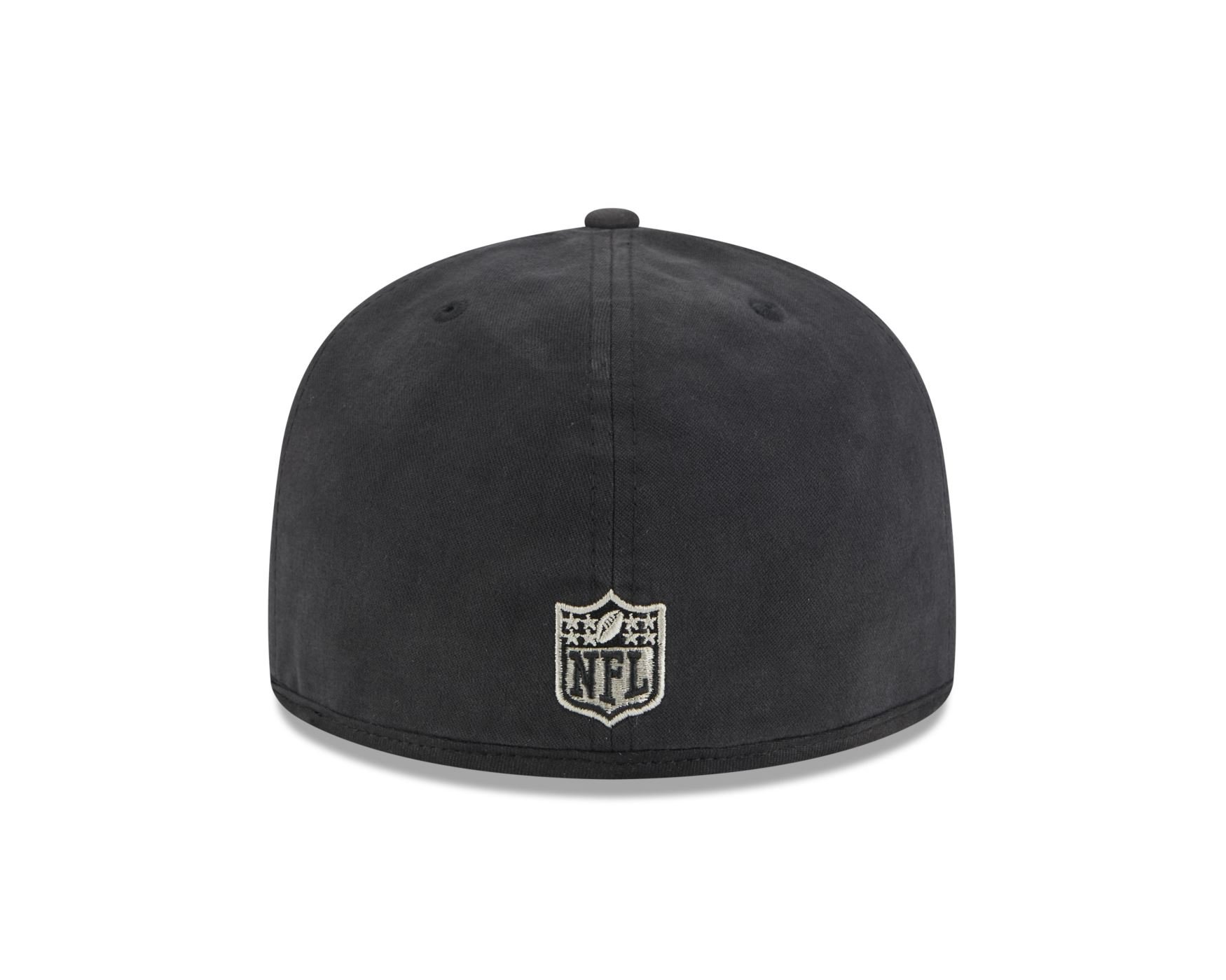 Bone New Era 59FIFTY A-Frame Kansas City Chiefs NFL Preto Preto 5