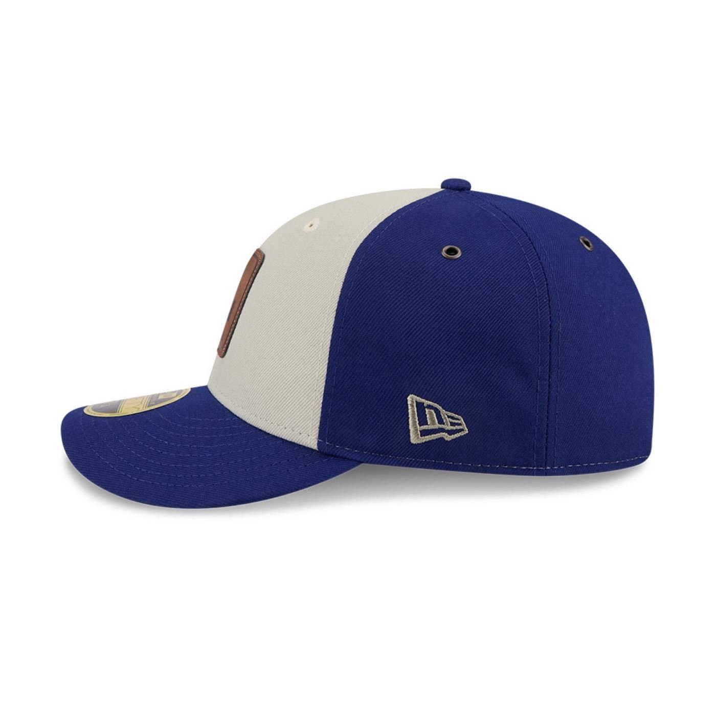 Bone New Era 59FIFTY Low Profile Los Angeles Dodgers MLB Azul Azul/Off White 7