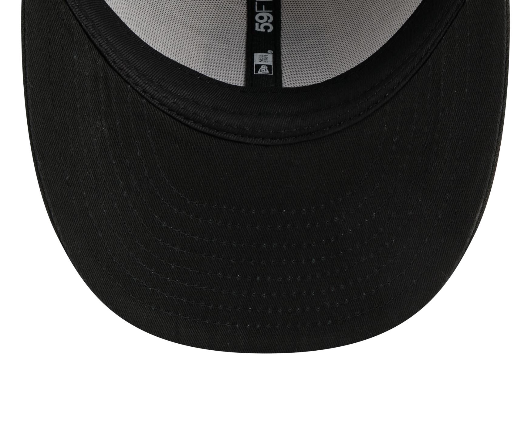 Bone New Era  59FIFTY Low Profile  Philadelphia Eagles NFL Preto Preto/Off White 6