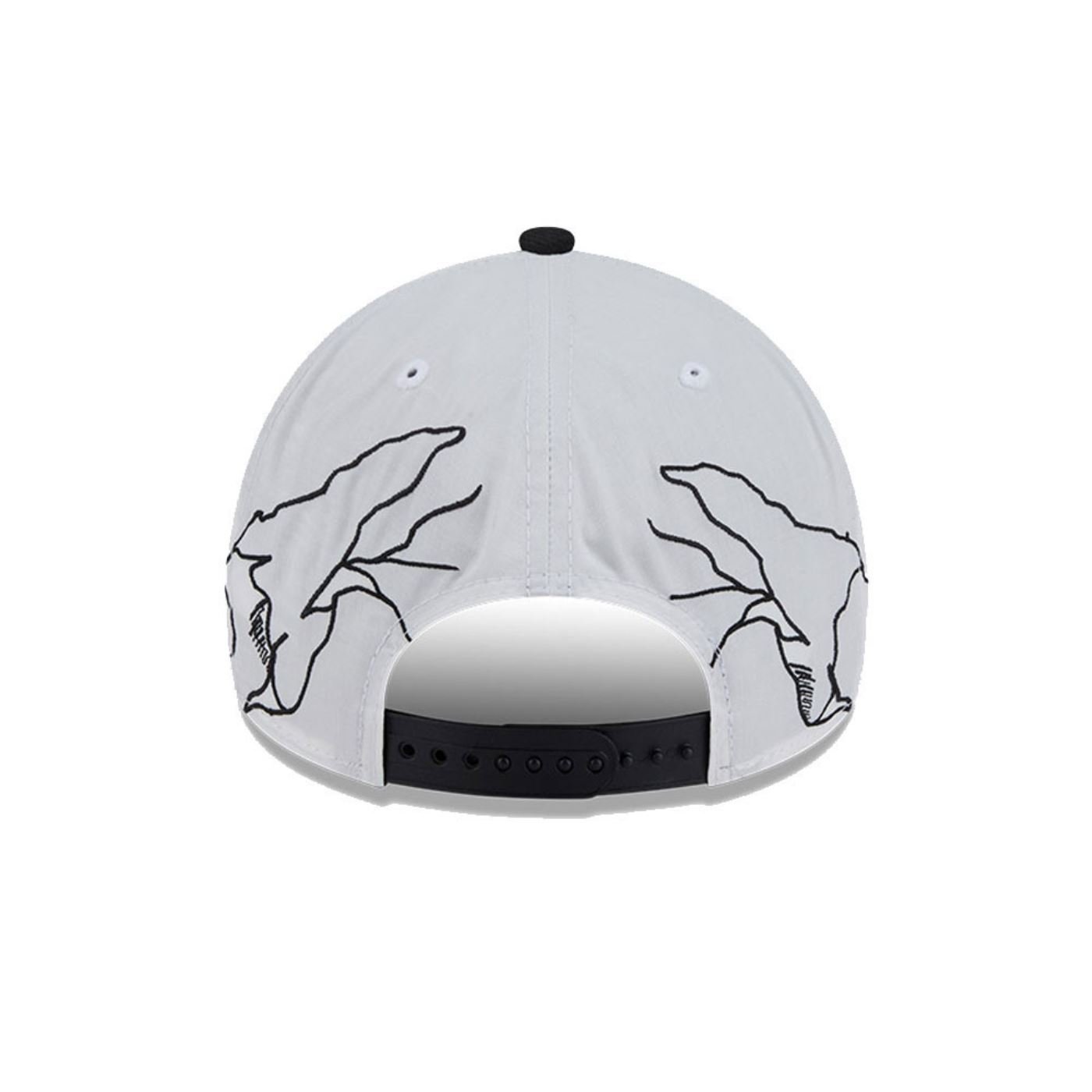 Bone New Era  9FORTY A-Frame New Era Booking ProgramBranco Branco/Preto 5