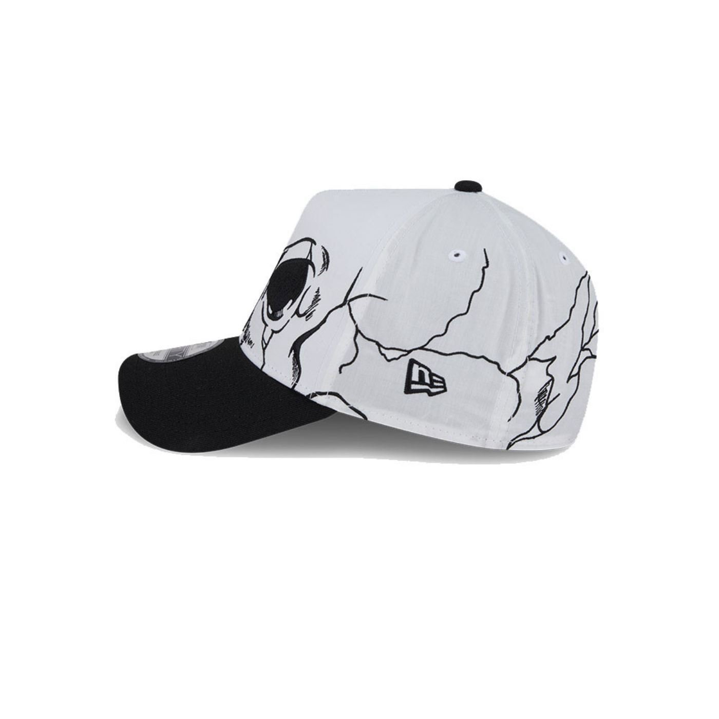 Bone New Era  9FORTY A-Frame New Era Booking ProgramBranco Branco/Preto 7