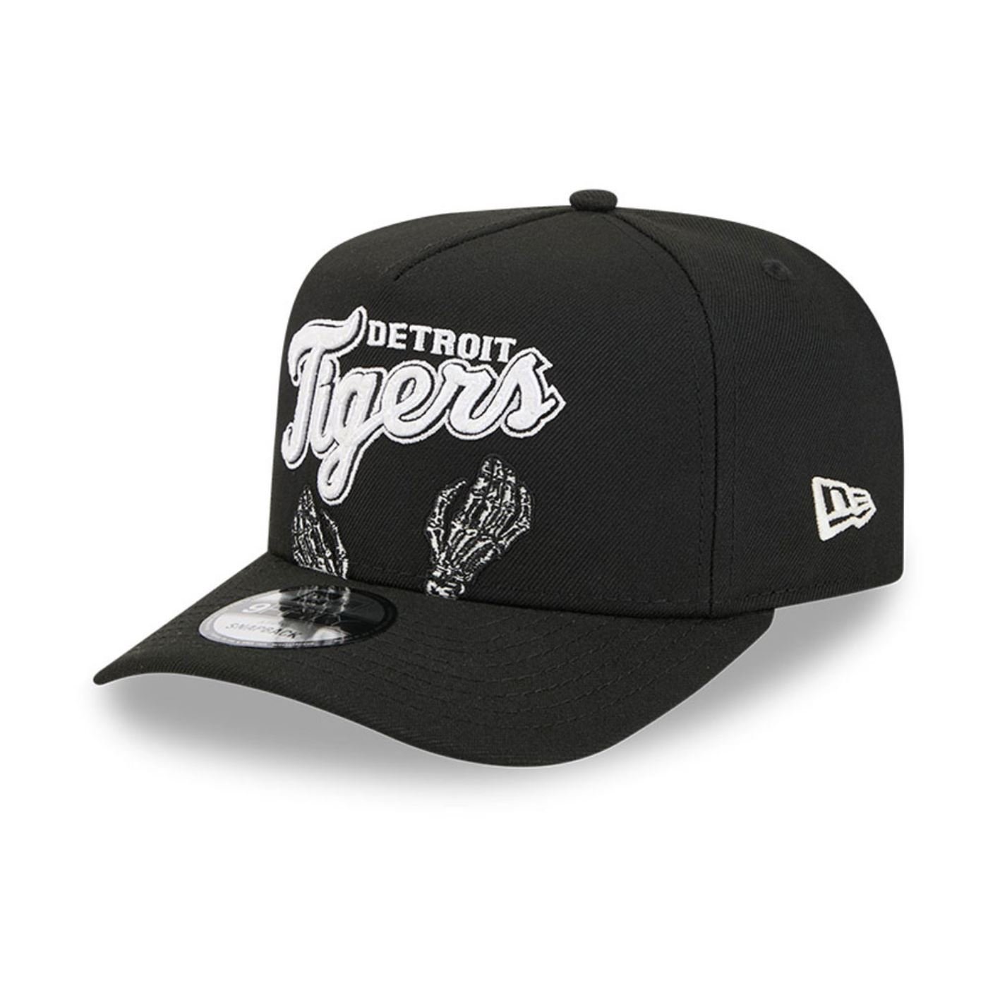 Bone New Era  9FIFTY  A-Frame Detroit Tigers MLB Preto