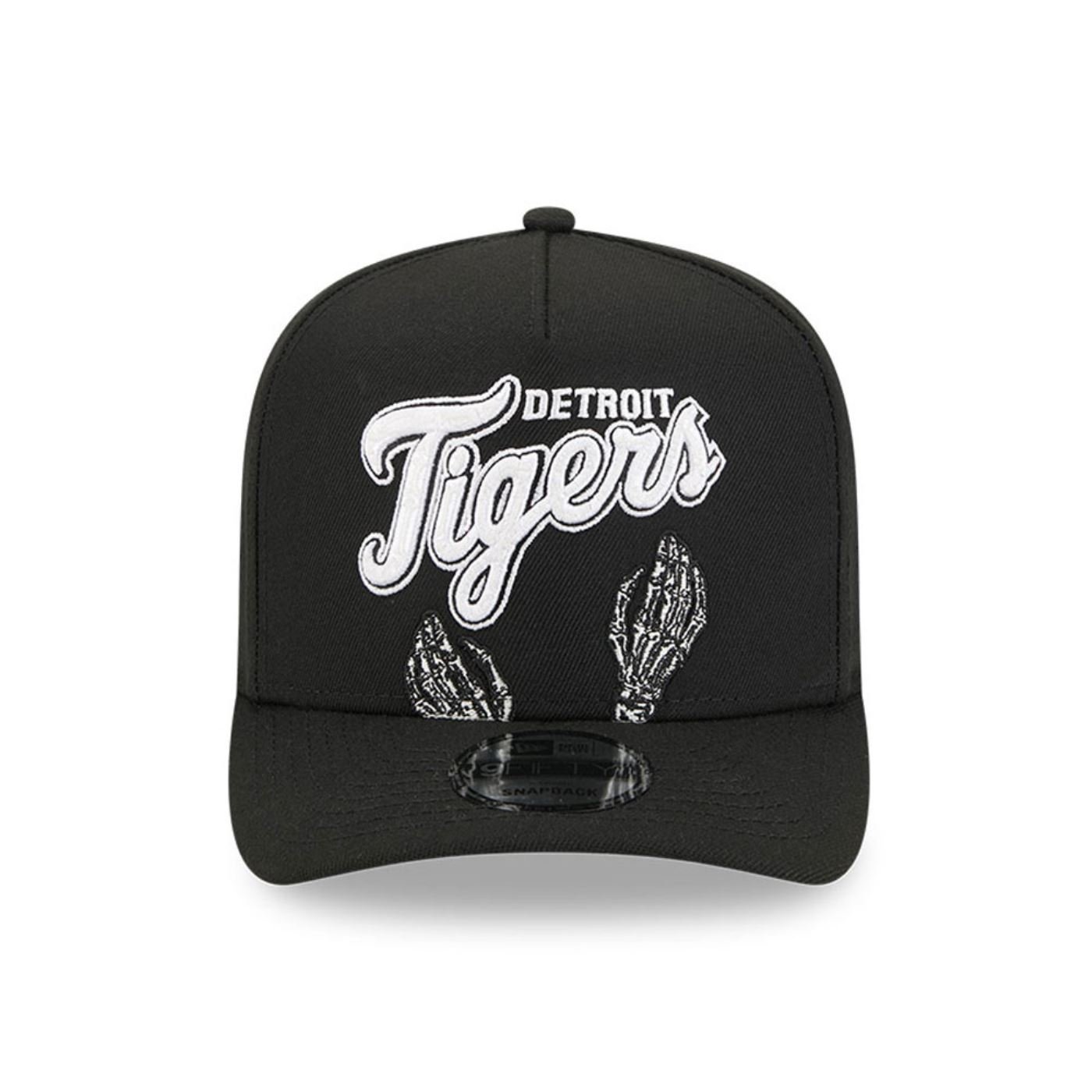 Bone New Era  9FIFTY  A-Frame Detroit Tigers MLB Preto Preto 2