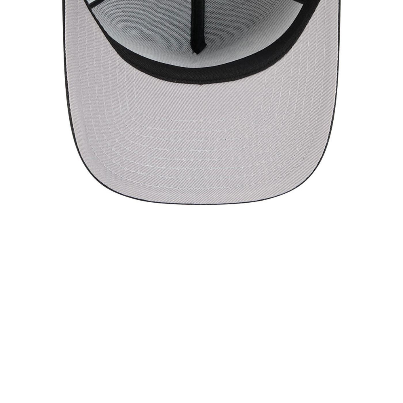 Bone New Era  9FIFTY  A-Frame Detroit Tigers MLB Preto Preto 6
