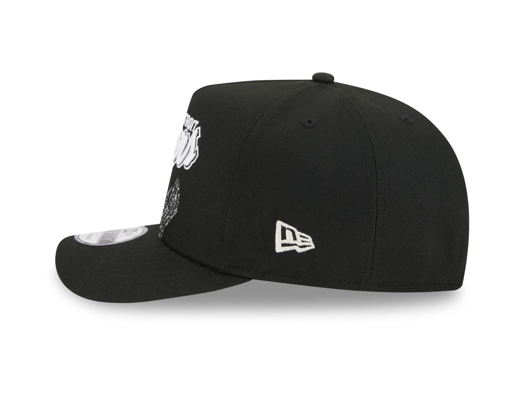 Bone New Era  9FIFTY  A-Frame Detroit Tigers MLB Preto Preto 7