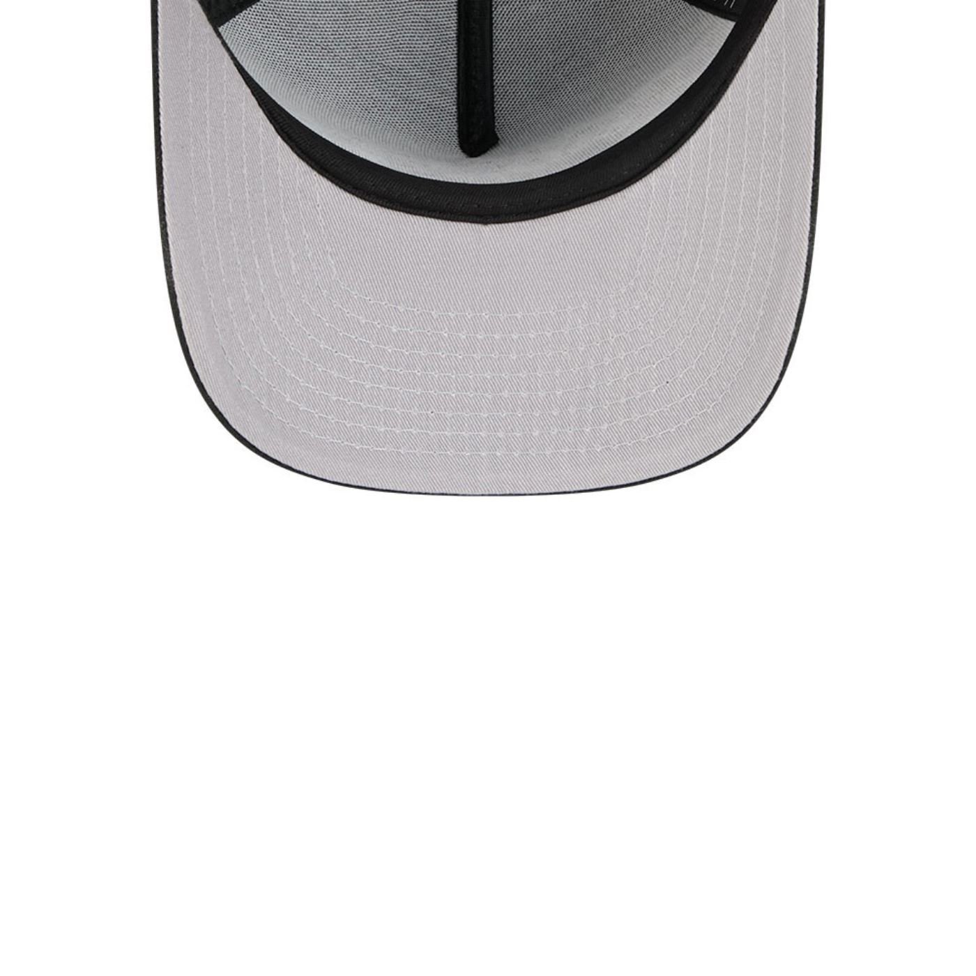 Bone New Era  9FIFTY  A-Frame Las Vegas Raiders NFL Preto Preto 6