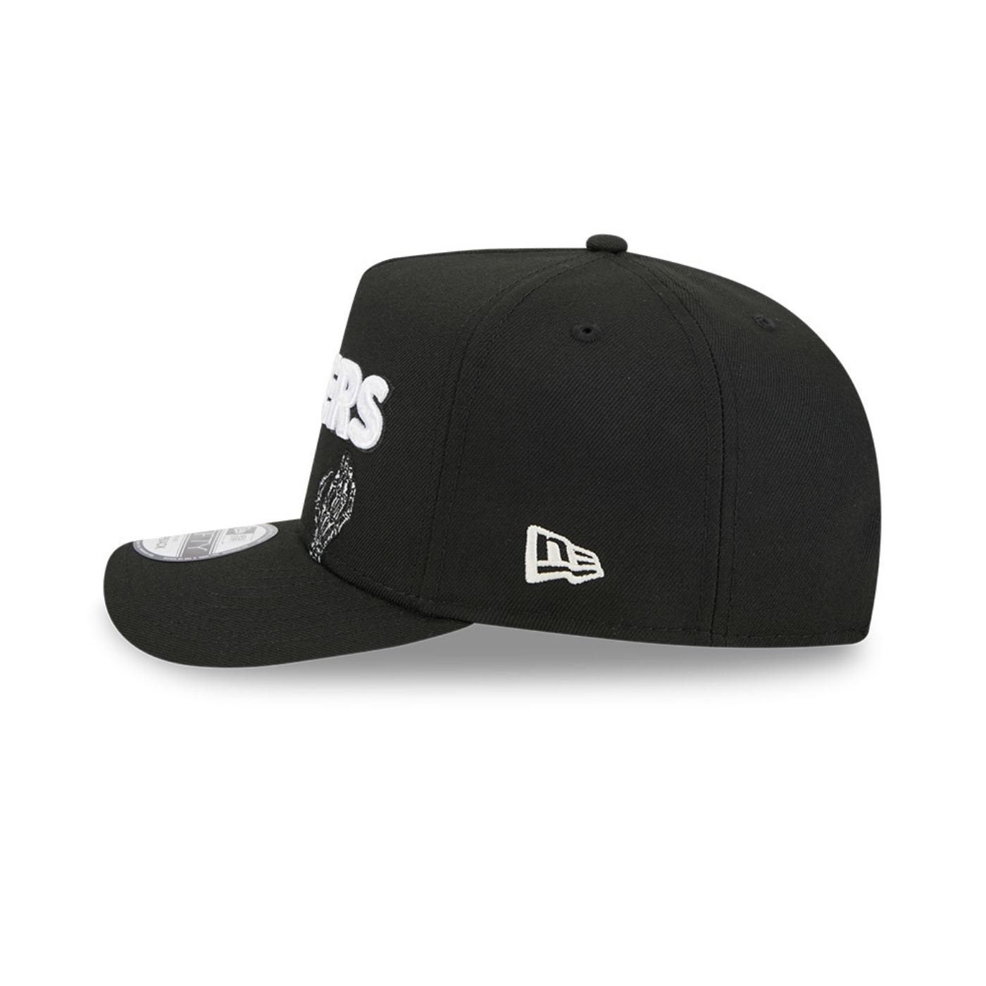 Bone New Era  9FIFTY  A-Frame Las Vegas Raiders NFL Preto Preto 7