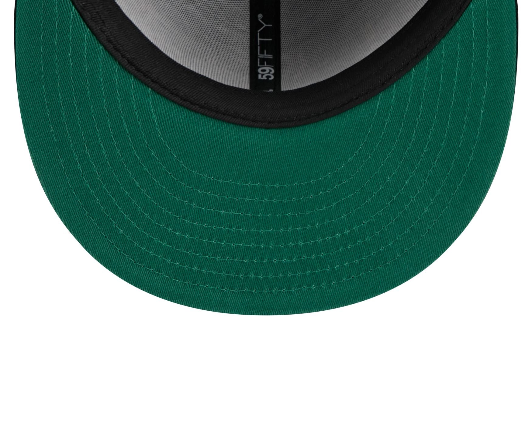 Bone New Era 59FIFTY Chicago White Sox MLB Skull & Roses Preto Preto 6