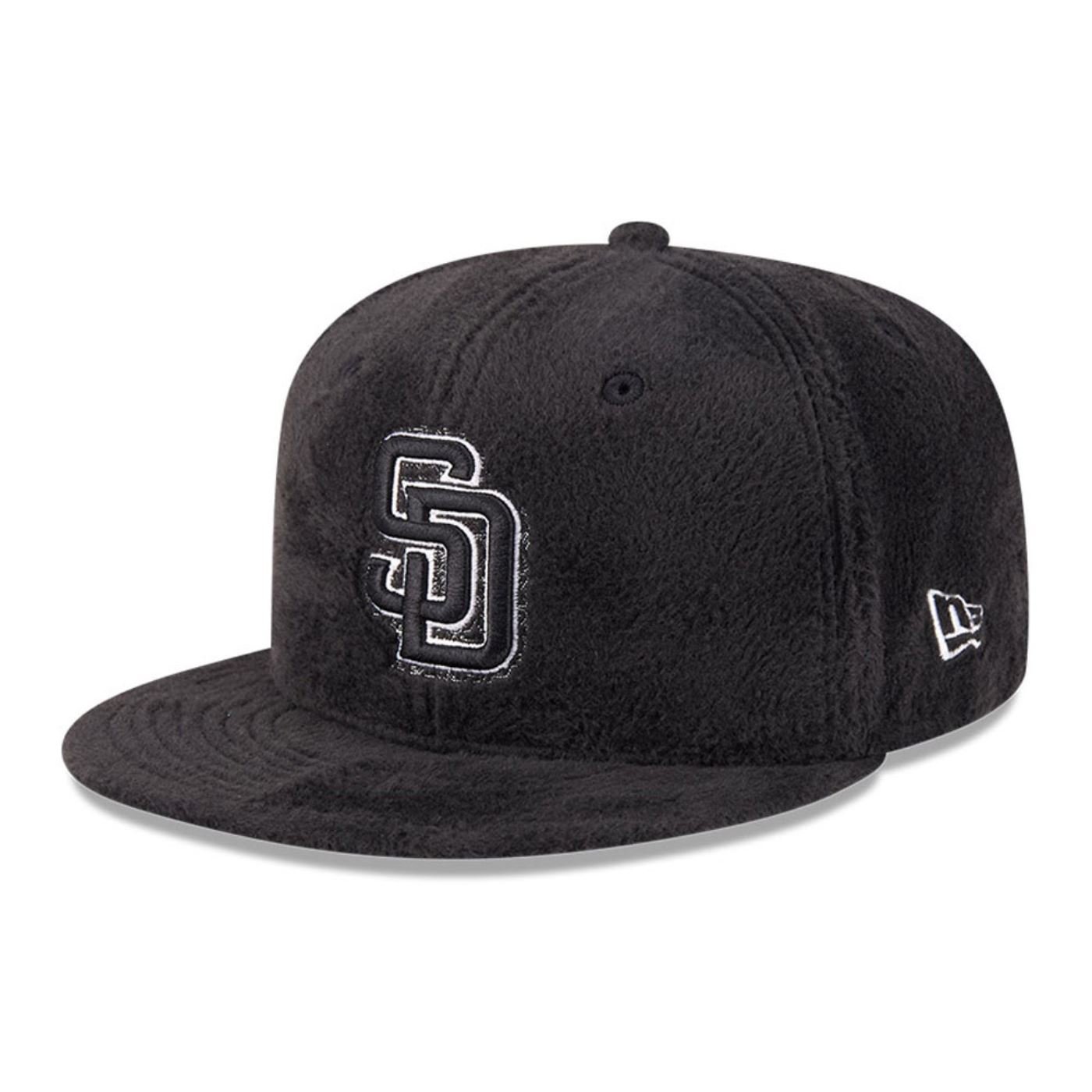 Bone New Era  59FIFTY San Diego Padres MLB Preto