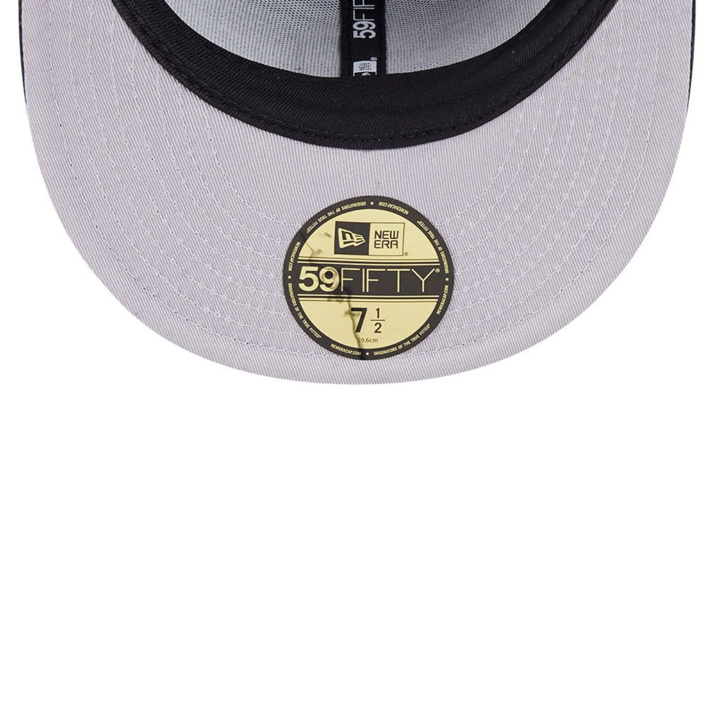 Bone New Era  59FIFTY San Diego Padres MLB Preto Preto 6