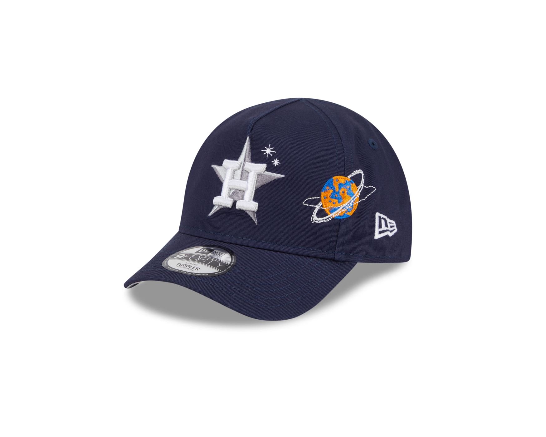 Bone New Era 9FORTY A-Frame Houston Astros MLB Planets