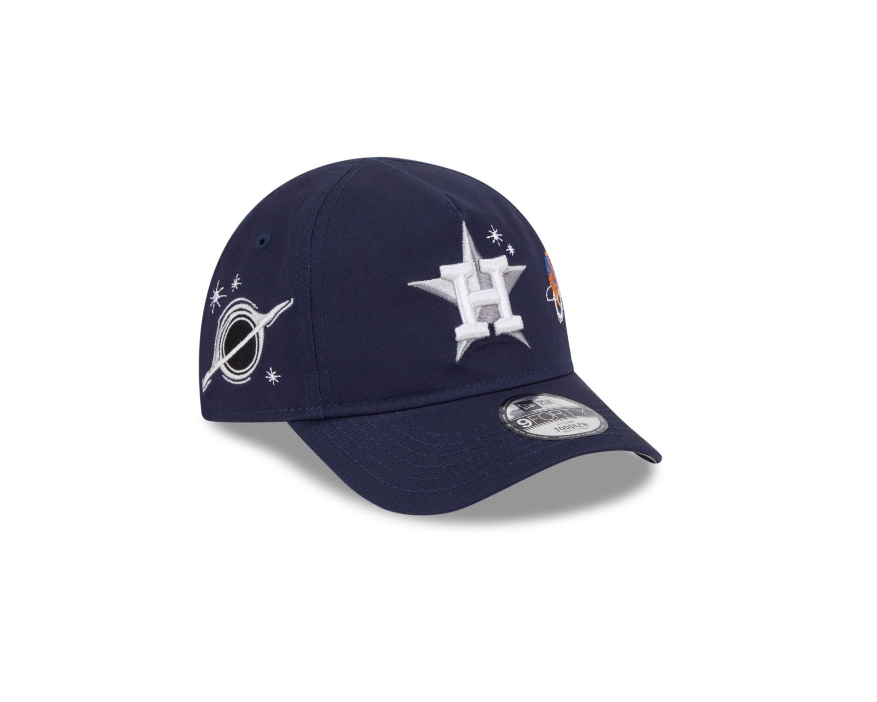 Bone New Era 9FORTY A-Frame Houston Astros MLB Planets Azul Marinho 3
