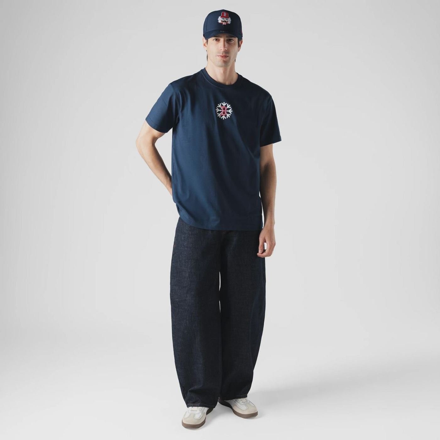 Camiseta New Era Lifestyle Boston Red Sox MLB Azul Azul Marinho 2