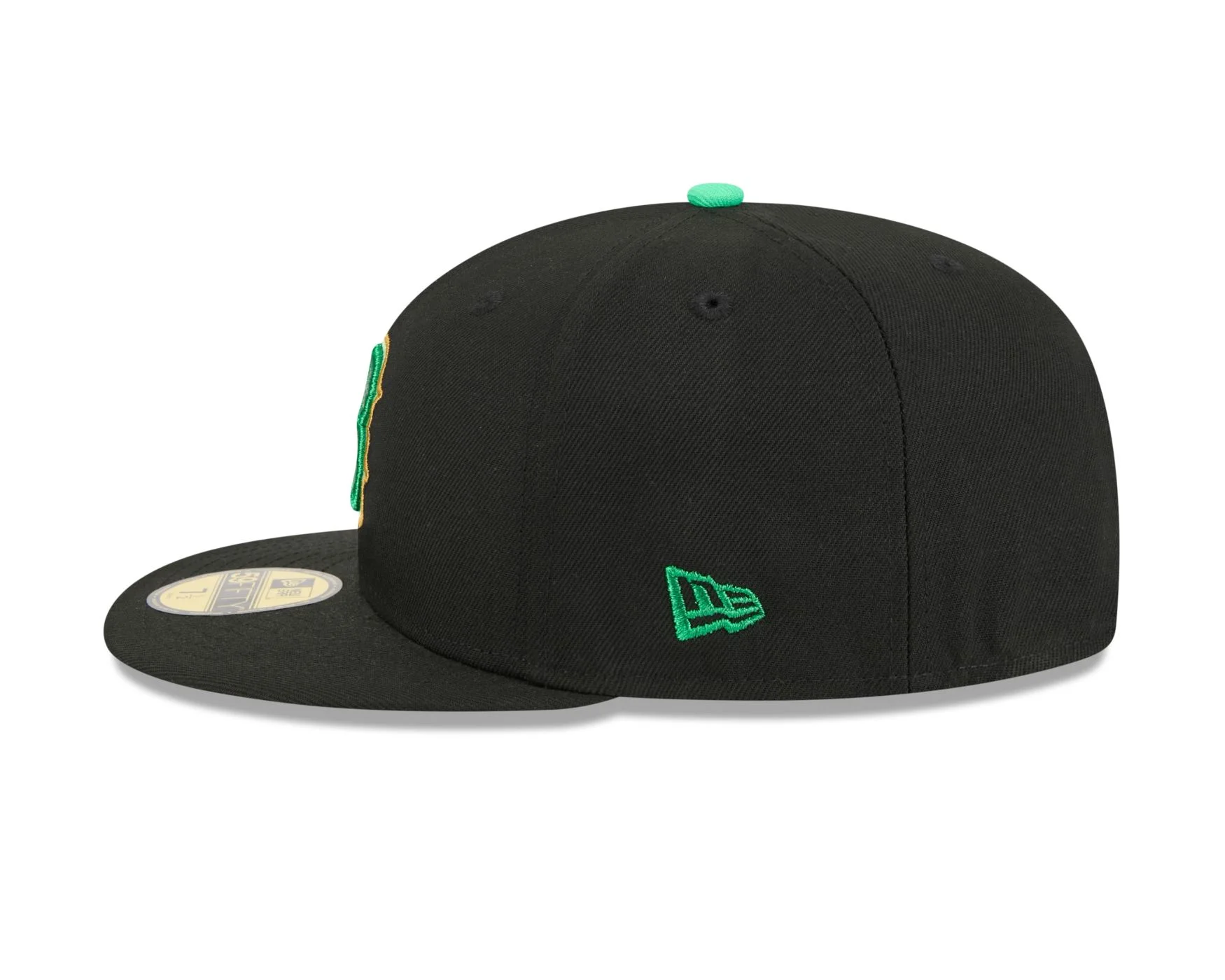 Bone New Era 59FIFTY Boston Red Sox MLB St.Patricks Day Preto 5