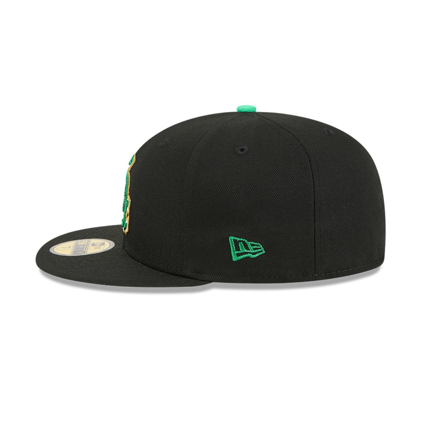 Bone New Era 59FIFTY Chicago White Sox MLB St.Patricks Day Preto 5