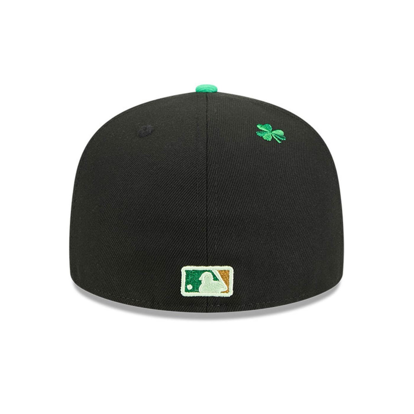 Bone New Era 59FIFTY New York Yankees MLB St.Patricks Day Preto 4