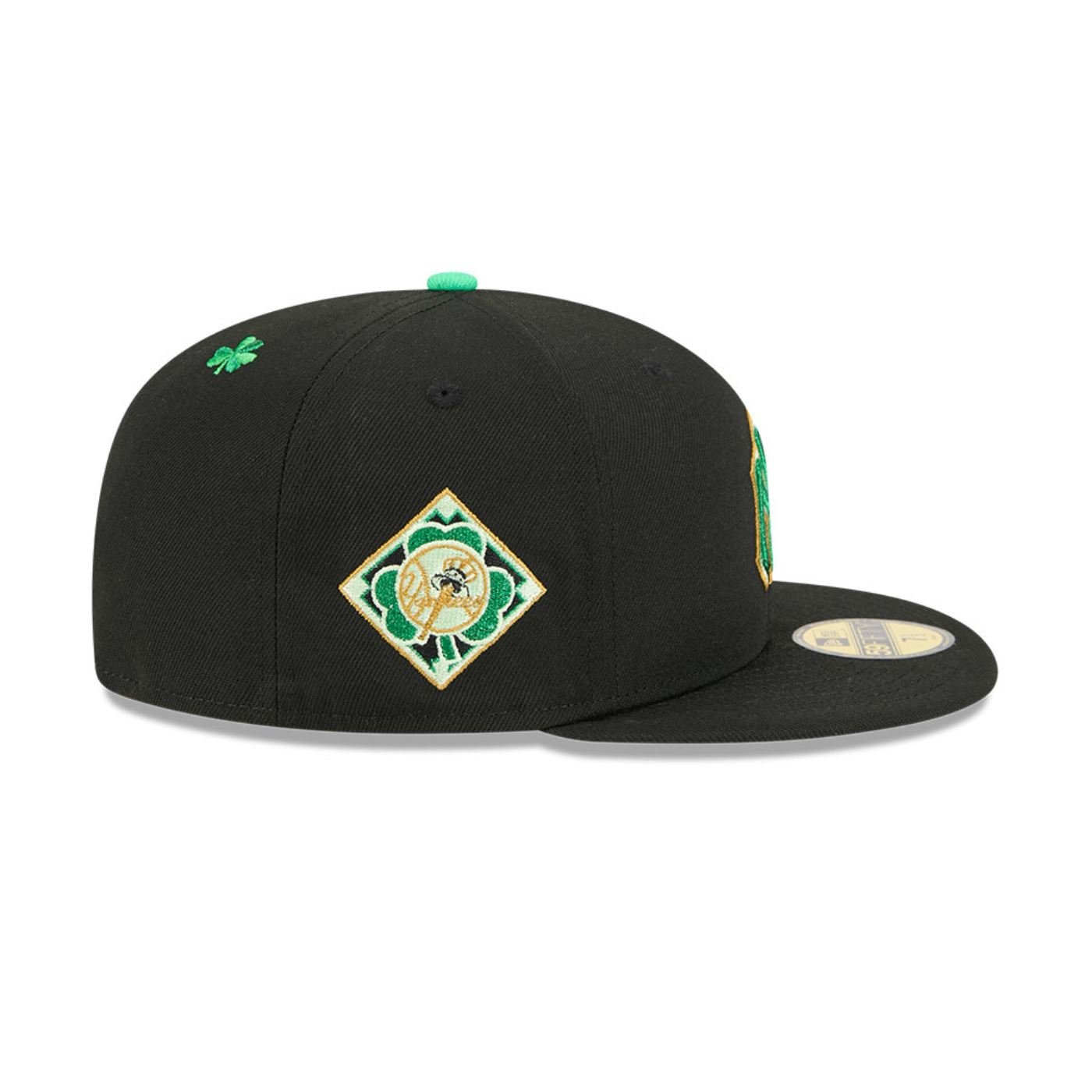 Bone New Era 59FIFTY New York Yankees MLB St.Patricks Day Preto 6