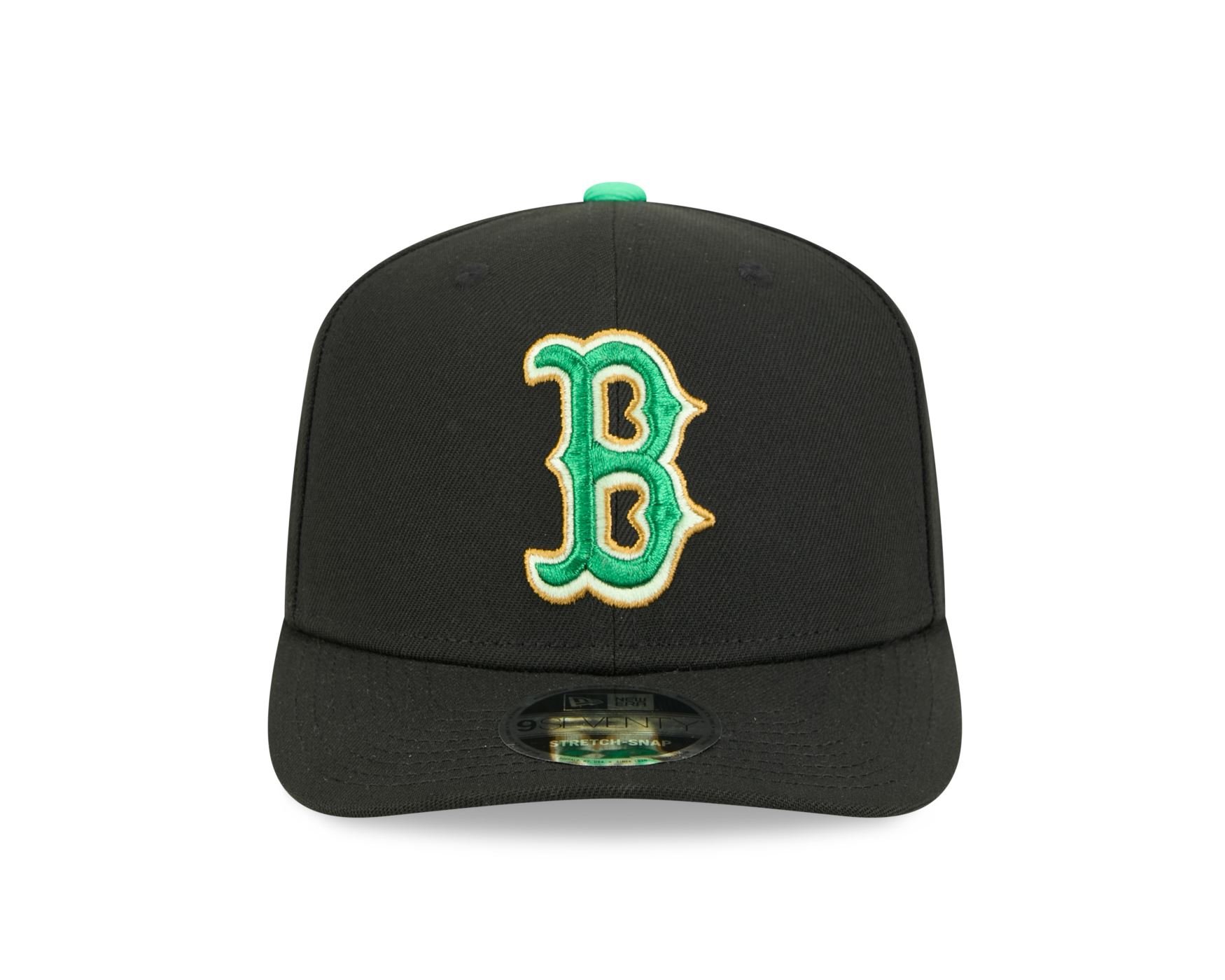 Bone New Era 9SEVENTY Boston Red Sox MLB St.Patricks Day Preto 2