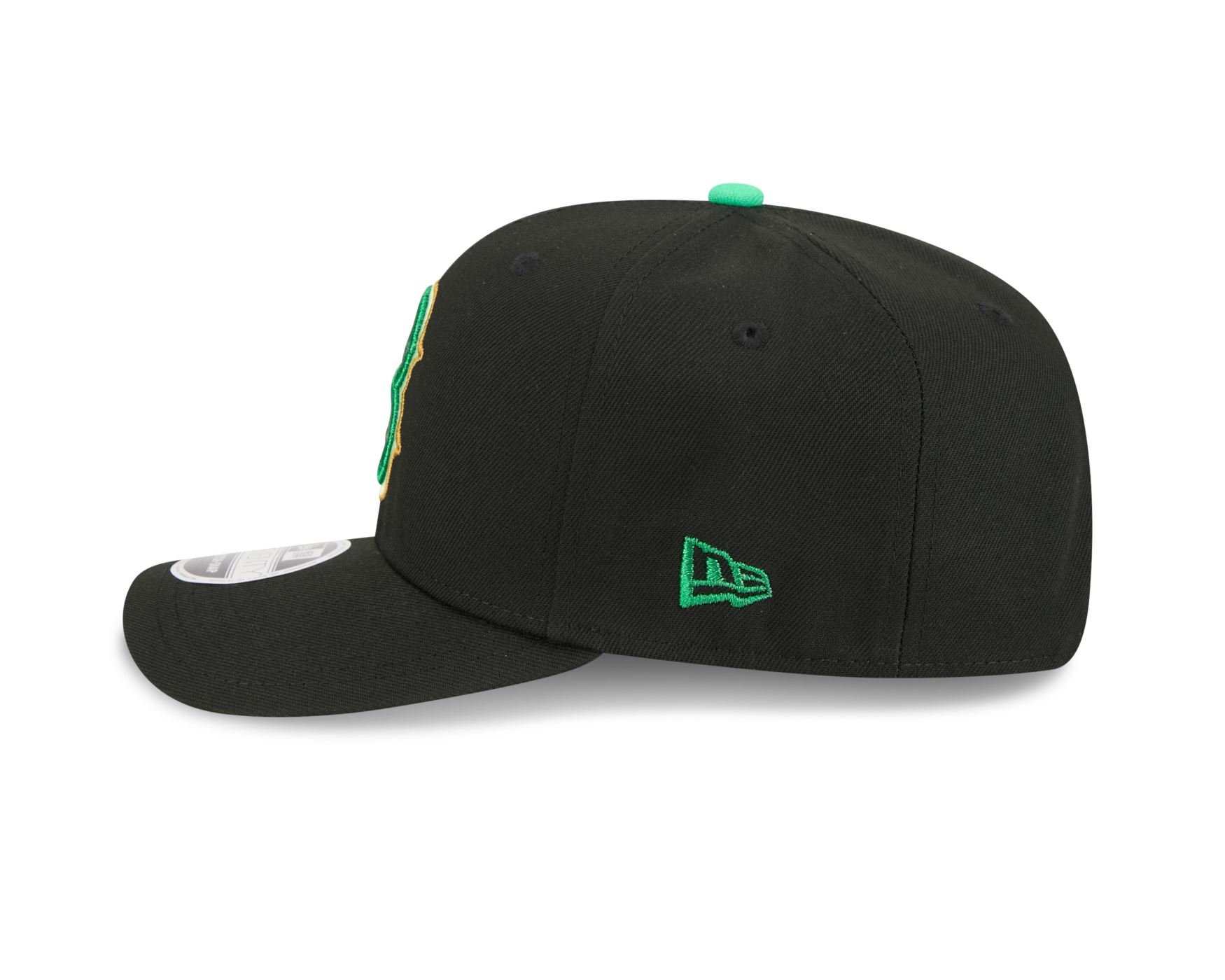 Bone New Era 9SEVENTY Boston Red Sox MLB St.Patricks Day Preto 5