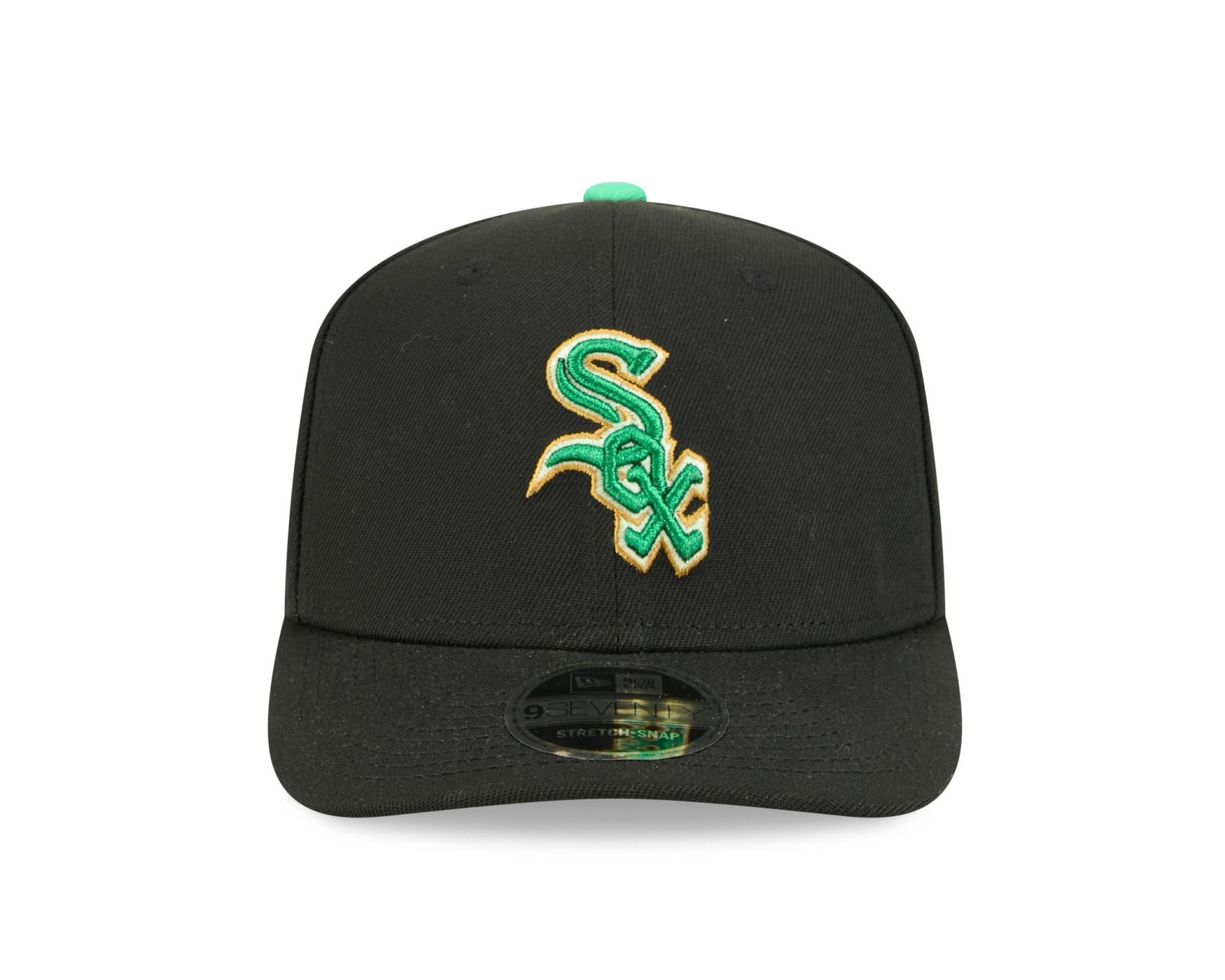 Bone New Era 9SEVENTY Chicago White Sox MLB St.Patricks Day Preto 2