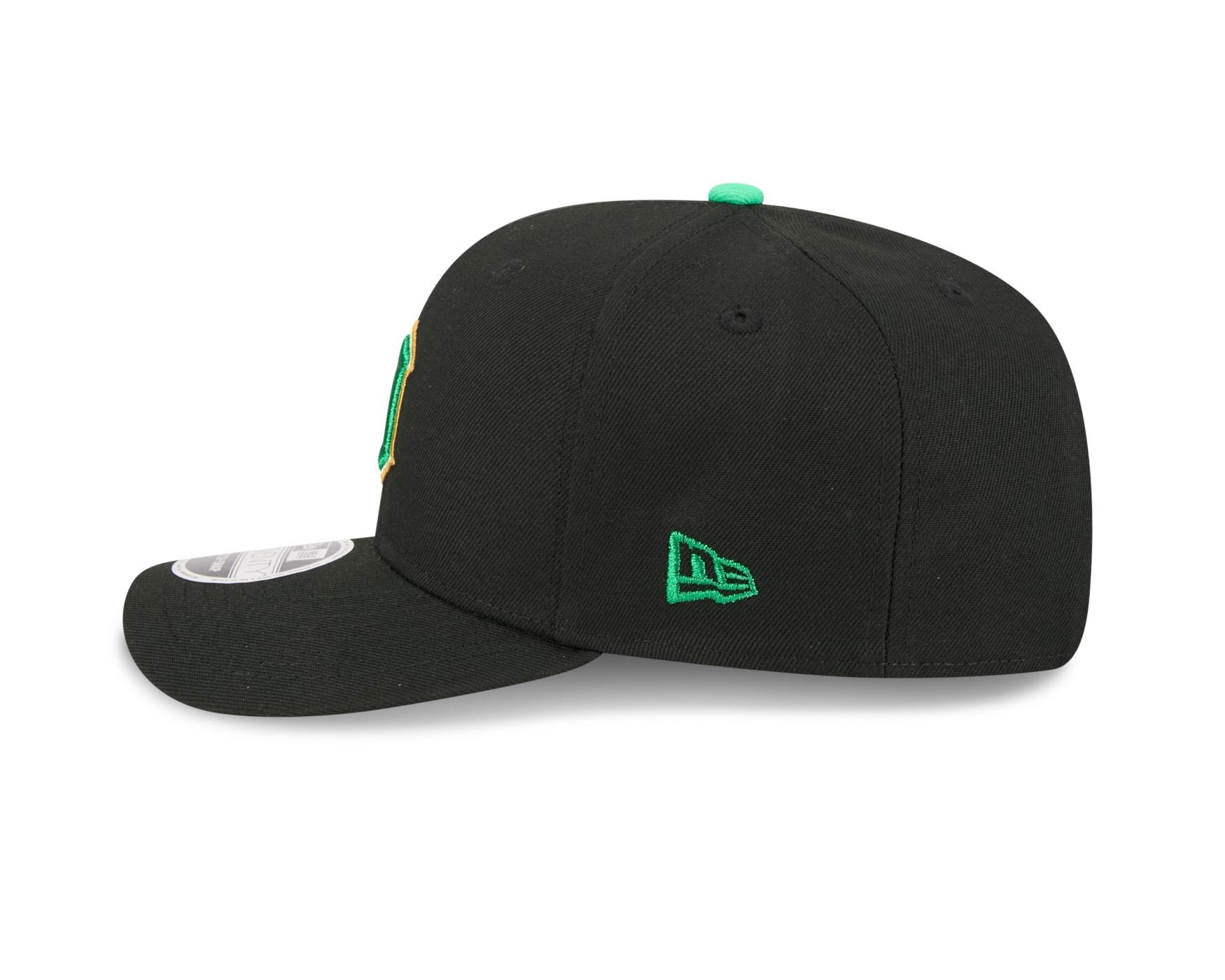 Bone New Era 9SEVENTY Detroit Tigers MLB St.Patricks Day Preto 5
