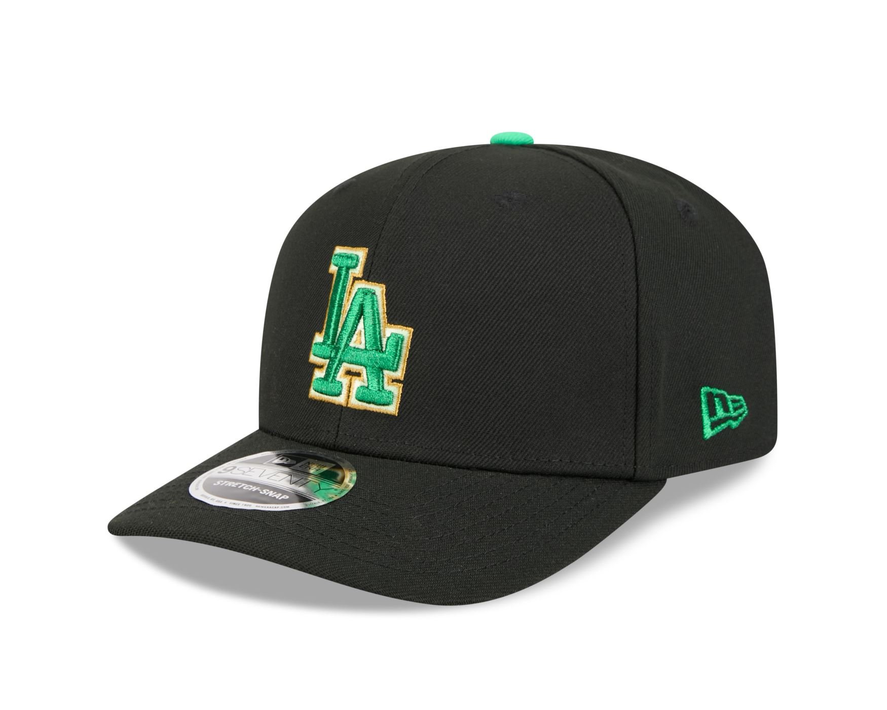 Bone New Era 9SEVENTY Los Angeles Dodgers MLB St.Patricks Day