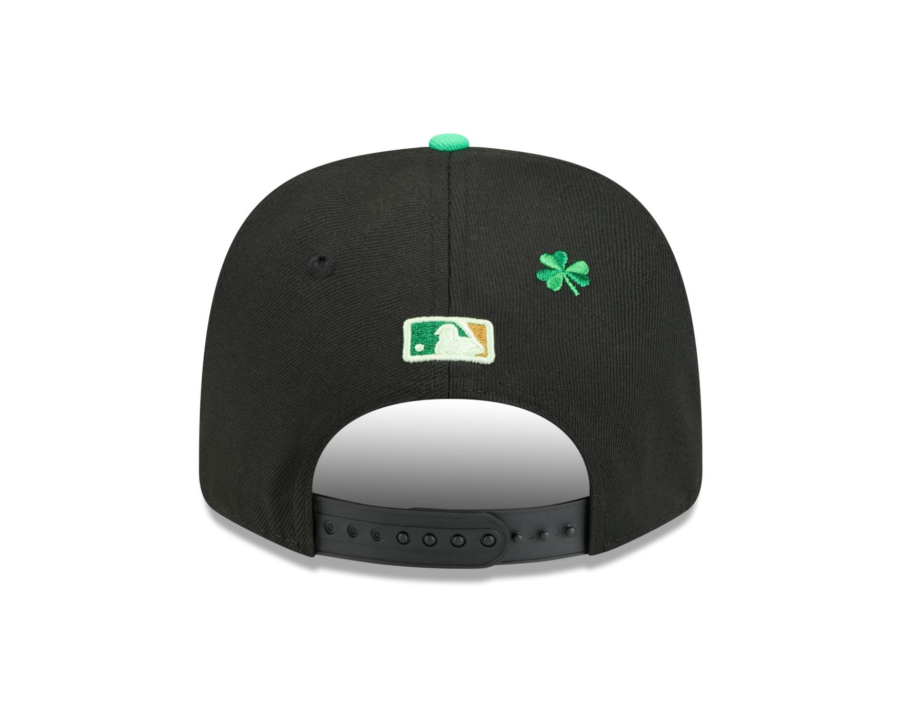 Bone New Era 9SEVENTY Los Angeles Dodgers MLB St.Patricks Day Preto 4