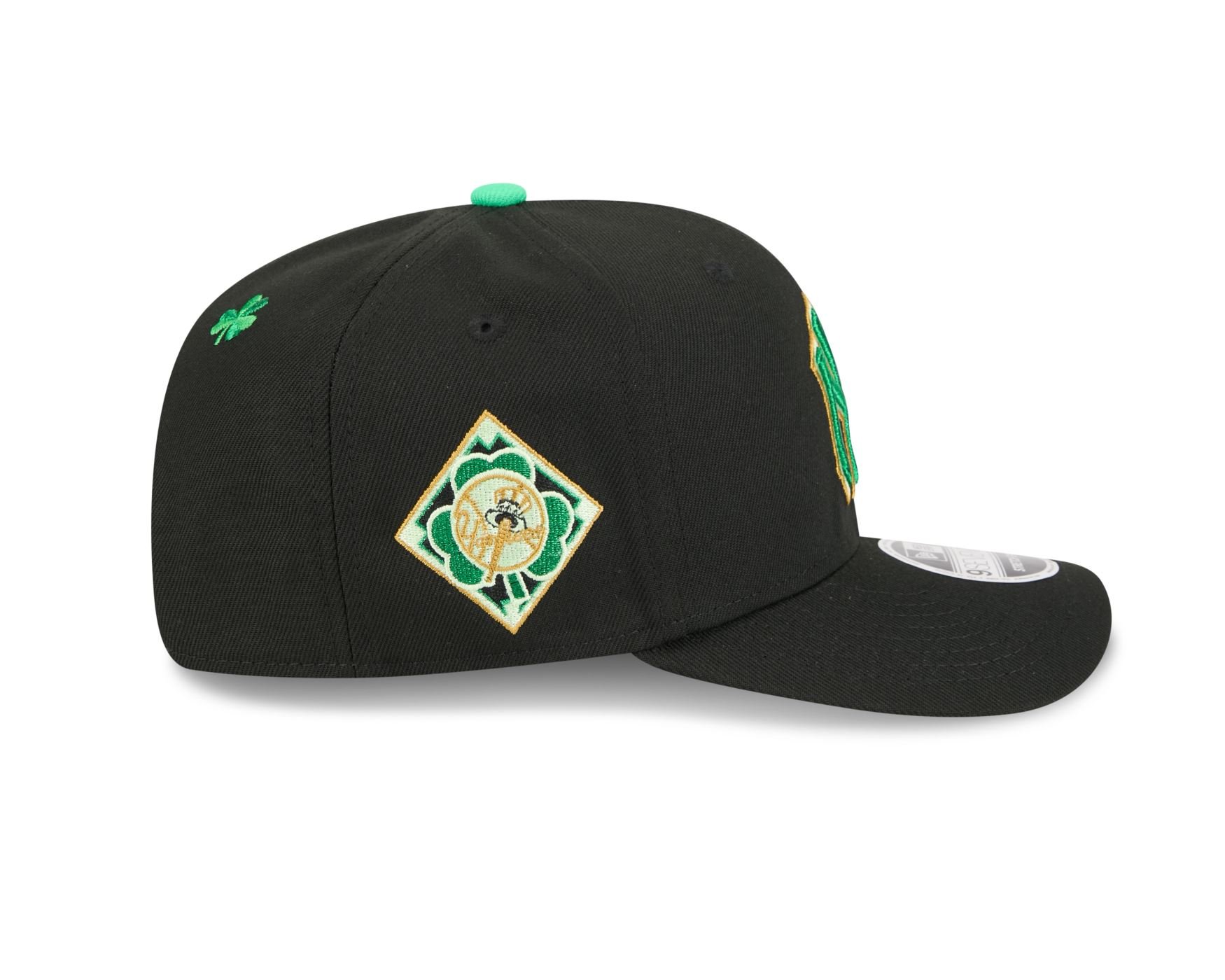 Bone New Era 9SEVENTY New York Yankees MLB St.Patricks Day Preto 6