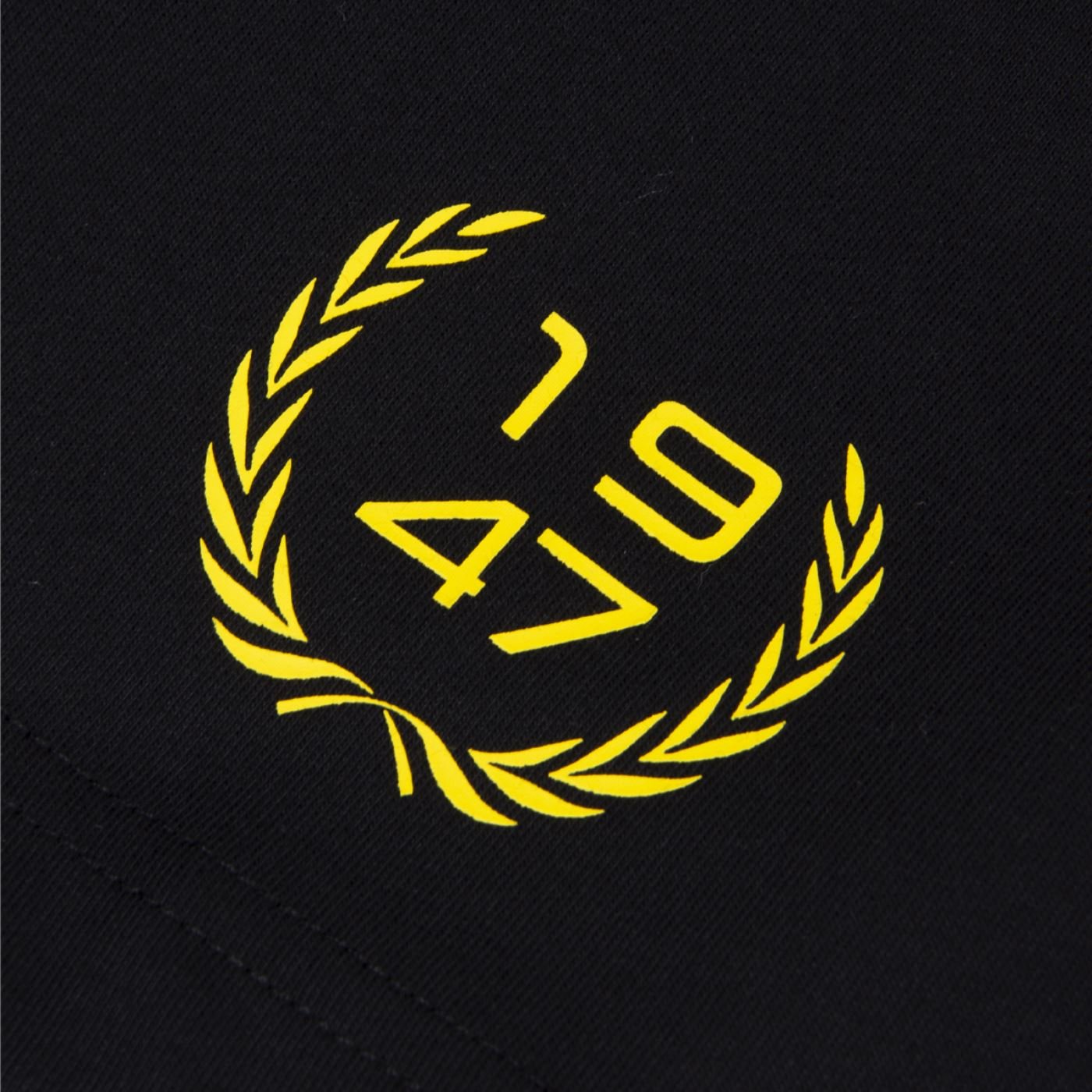 Camiseta New Era Oversize Los Angeles Lakers NBA Preto Preto 4