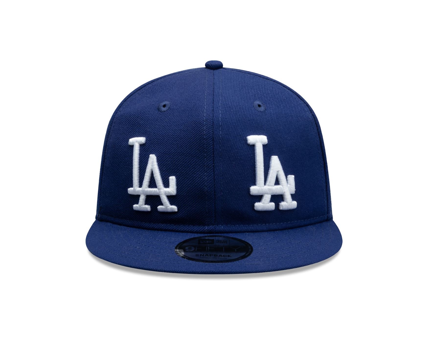 Bone New Era 9FIFTY SNAPBACK Los Angeles Dodgers MLB Off White Azul/Off White 2
