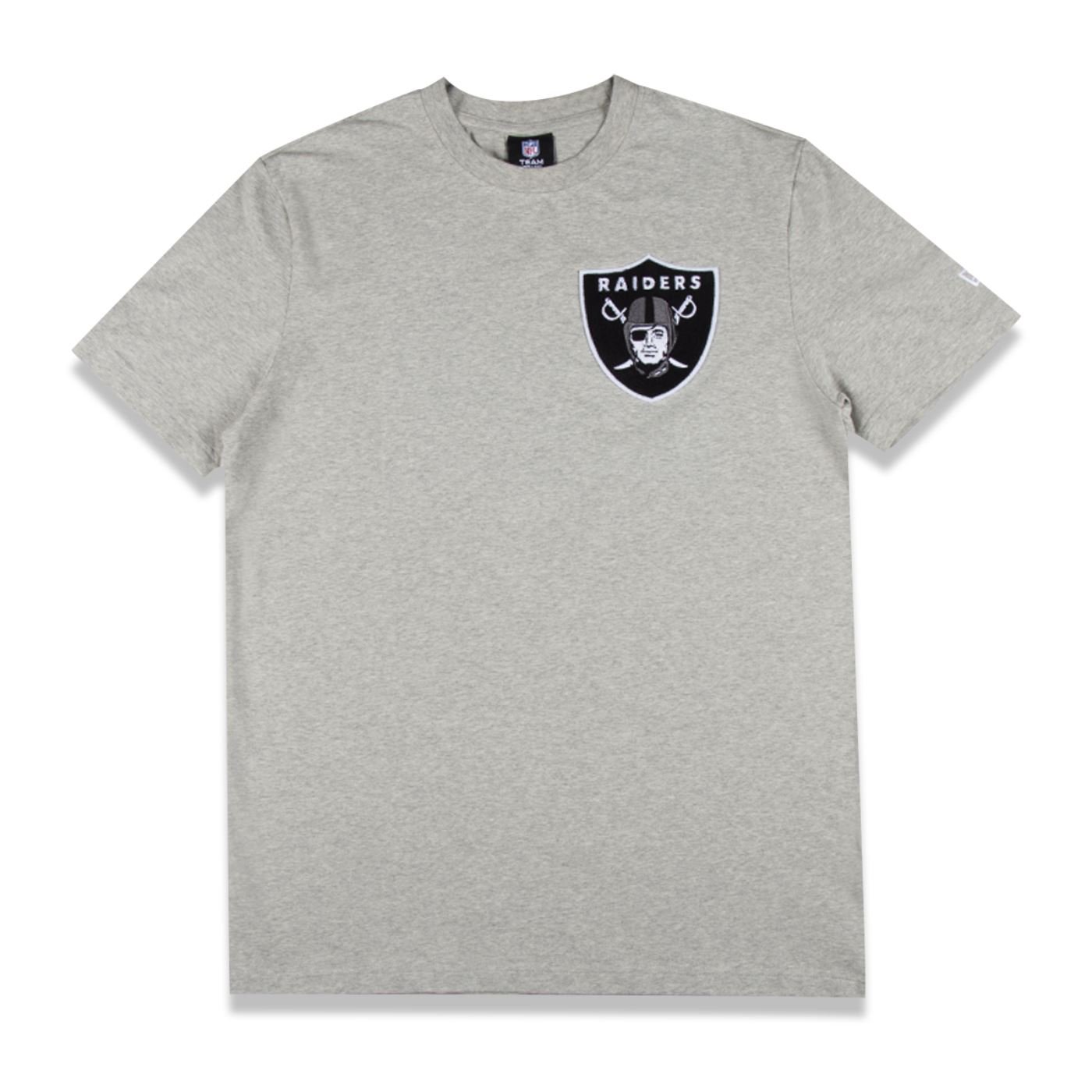 Camiseta New Era Regular Las Vegas Raiders NFL Cinza