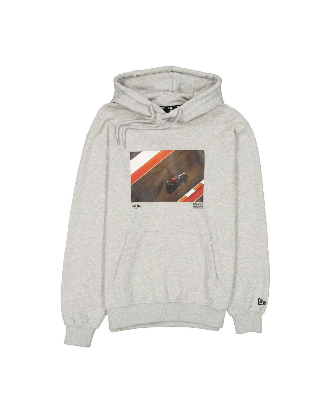 Moletom New Era Canguru Fechado Red Bull Racing Korea Drop Cinza Cinza 2