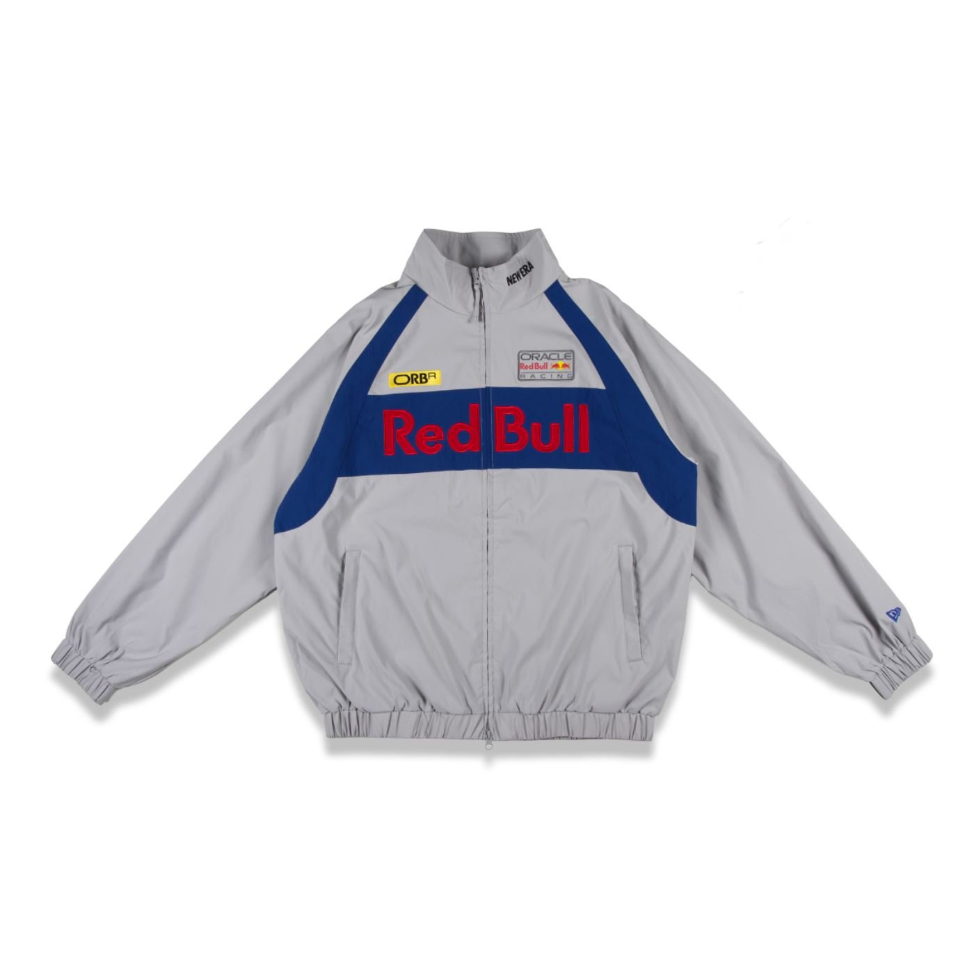 Jaqueta New Era Performance Red Bull Racing Korea Drop Cinza