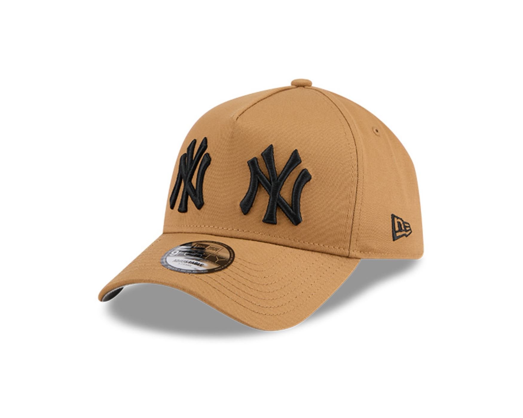 Bone New Era 9FORTY A-Frame New York Yankees MLB Wheat Double Vision