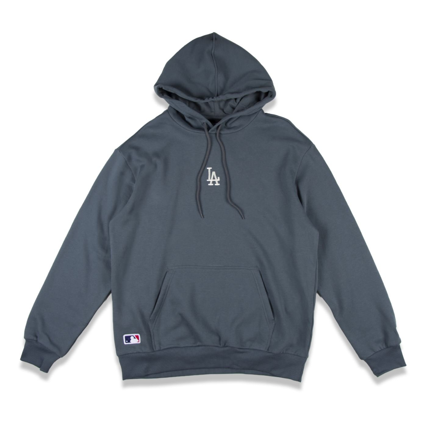 Moletom New Era Canguru Fechado Los Angeles Dodgers MLB Cinza