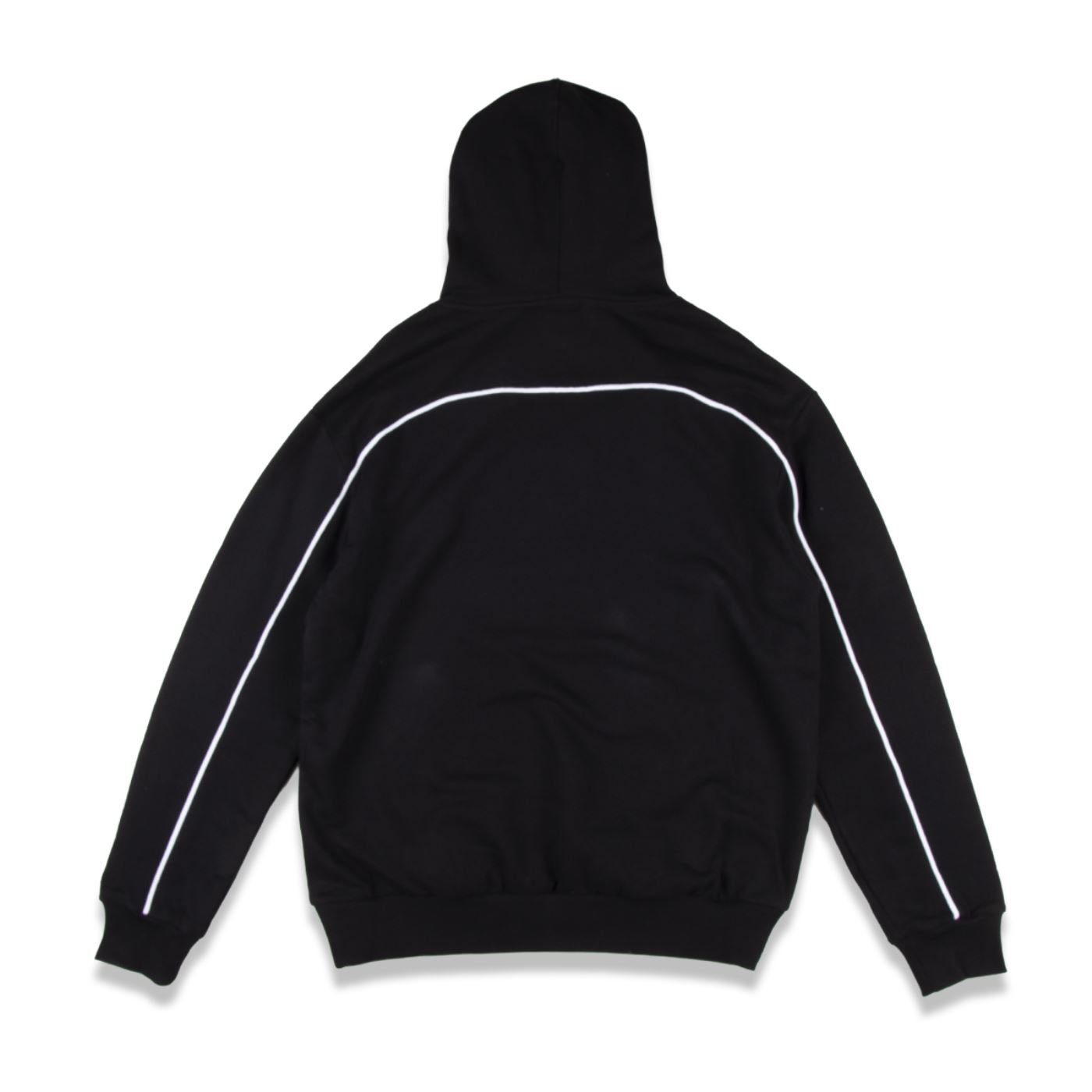 Moletom New Era Canguru Fechado Chicago Bulls NBA Preto Preto 2