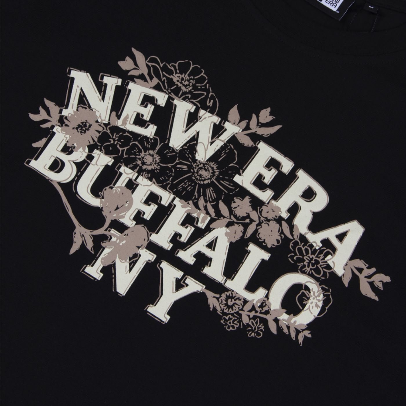 Camiseta New Era Regular Booking Program  Preto Preto 3