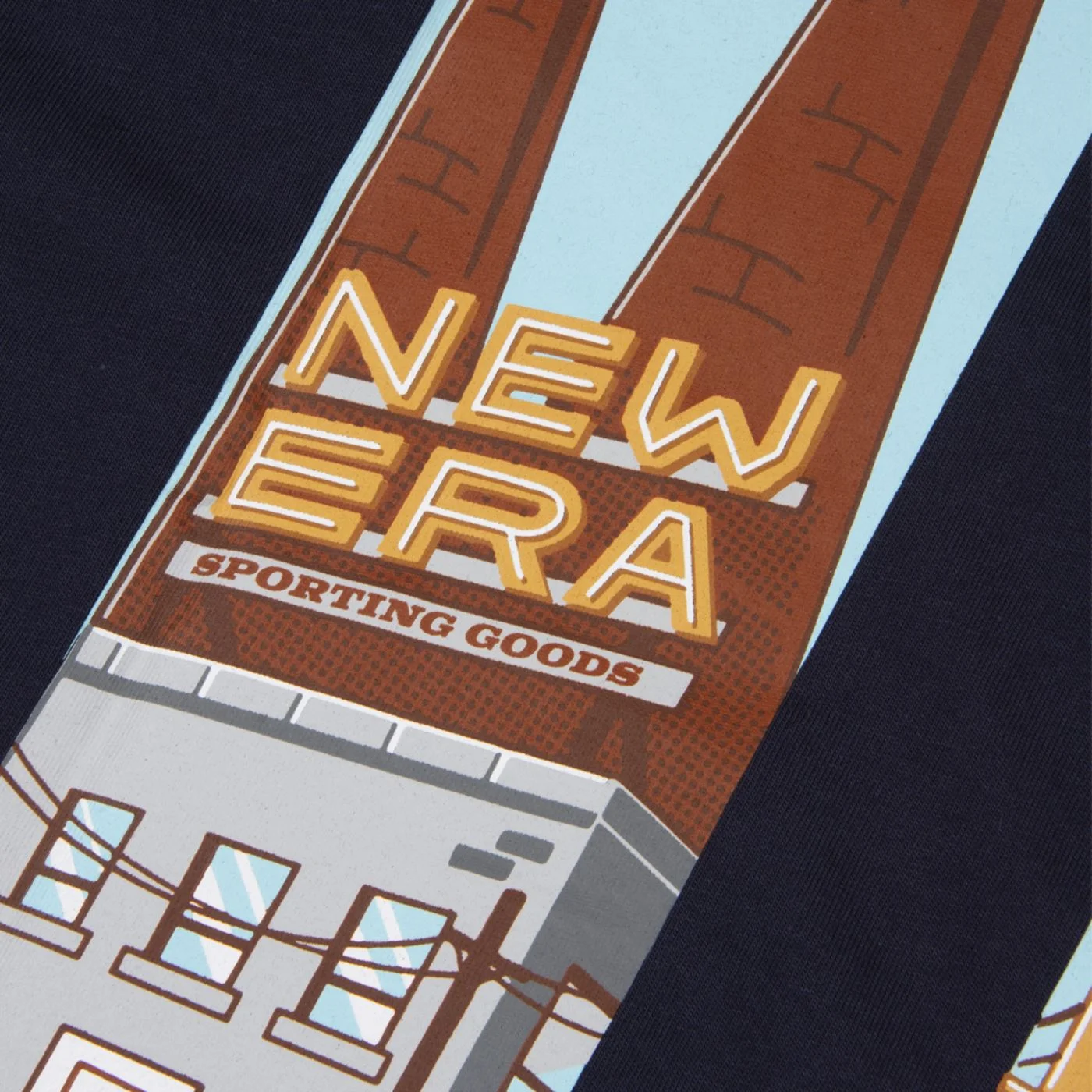 Camiseta New Era Regular Booking Program  Marinho Azul Marinho 4