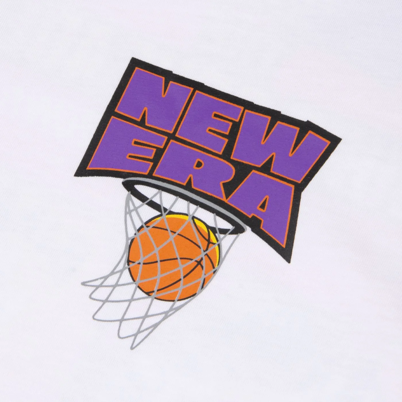Camiseta New Era Regular Booking Program  Branco Branco 3