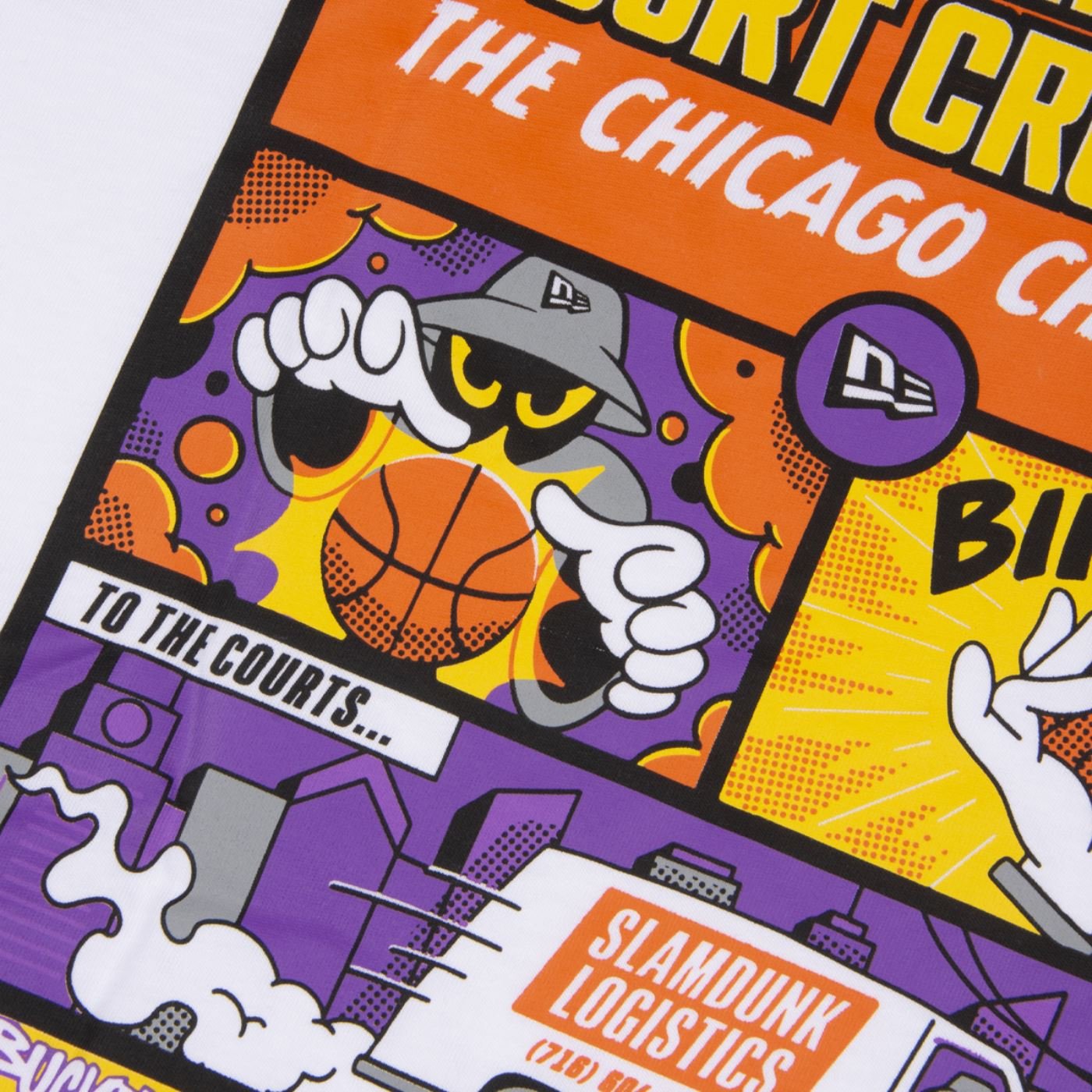 Camiseta New Era Regular Booking Program  Branco Branco 4