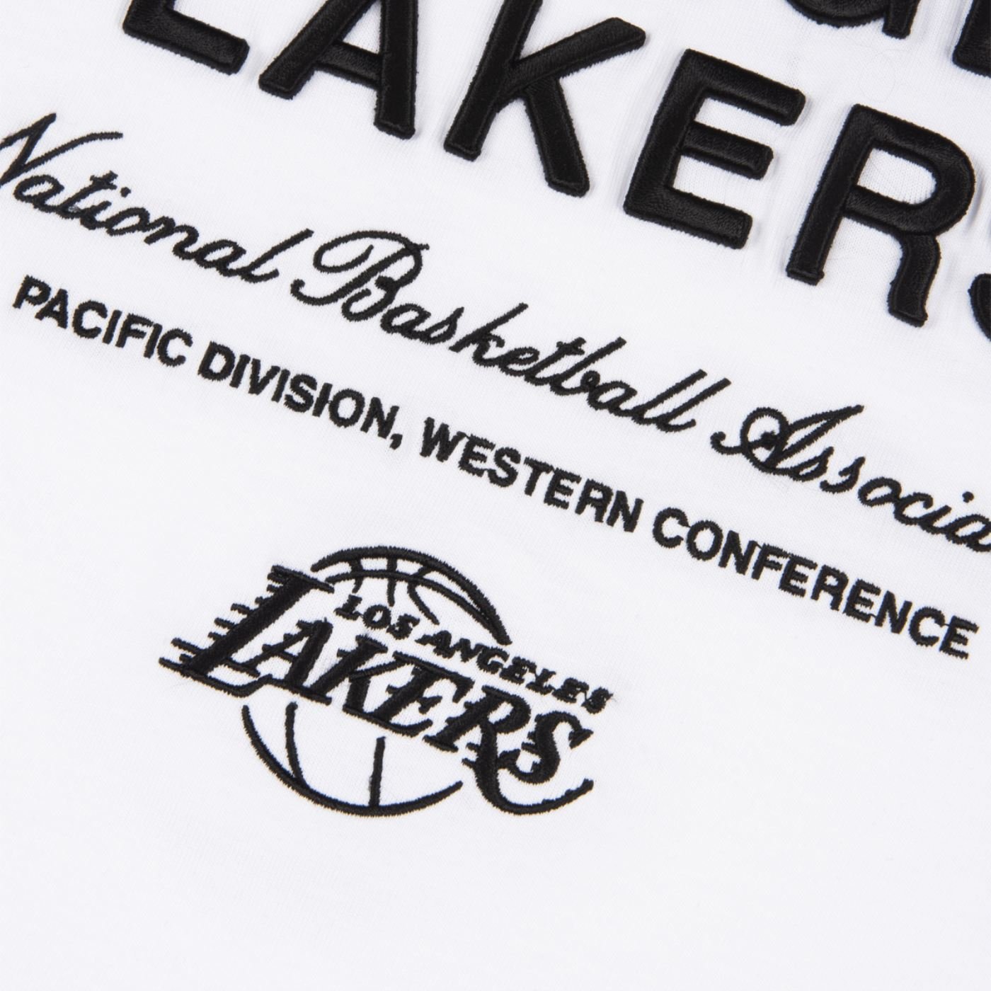 Camiseta New Era Regular Los Angeles Lakers NBA Branco Branco 3