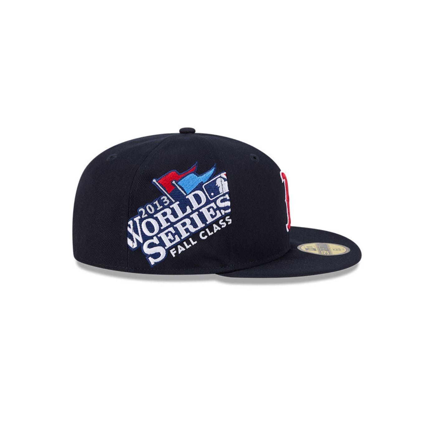 Bone New Era 59FIFTY Boston Red Sox MLB Hidden Hit Azul Marinho 6