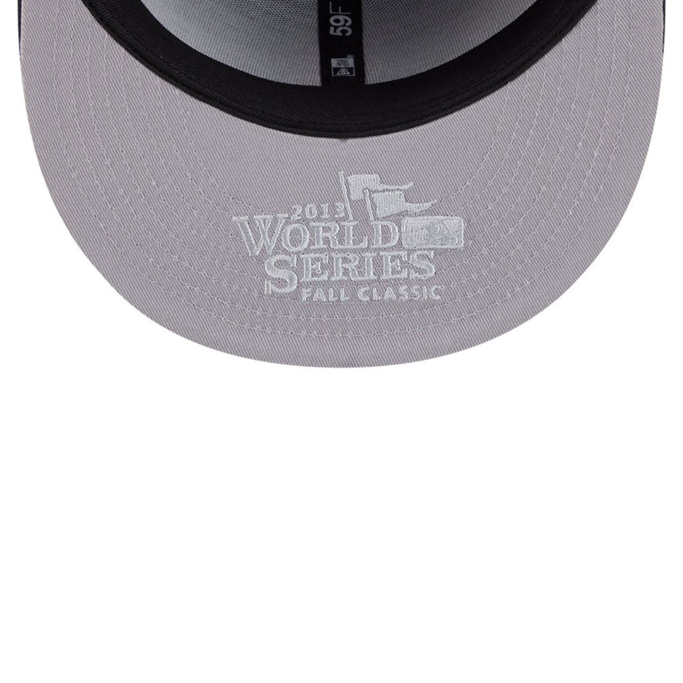Bone New Era 59FIFTY Boston Red Sox MLB Hidden Hit Azul Marinho 7
