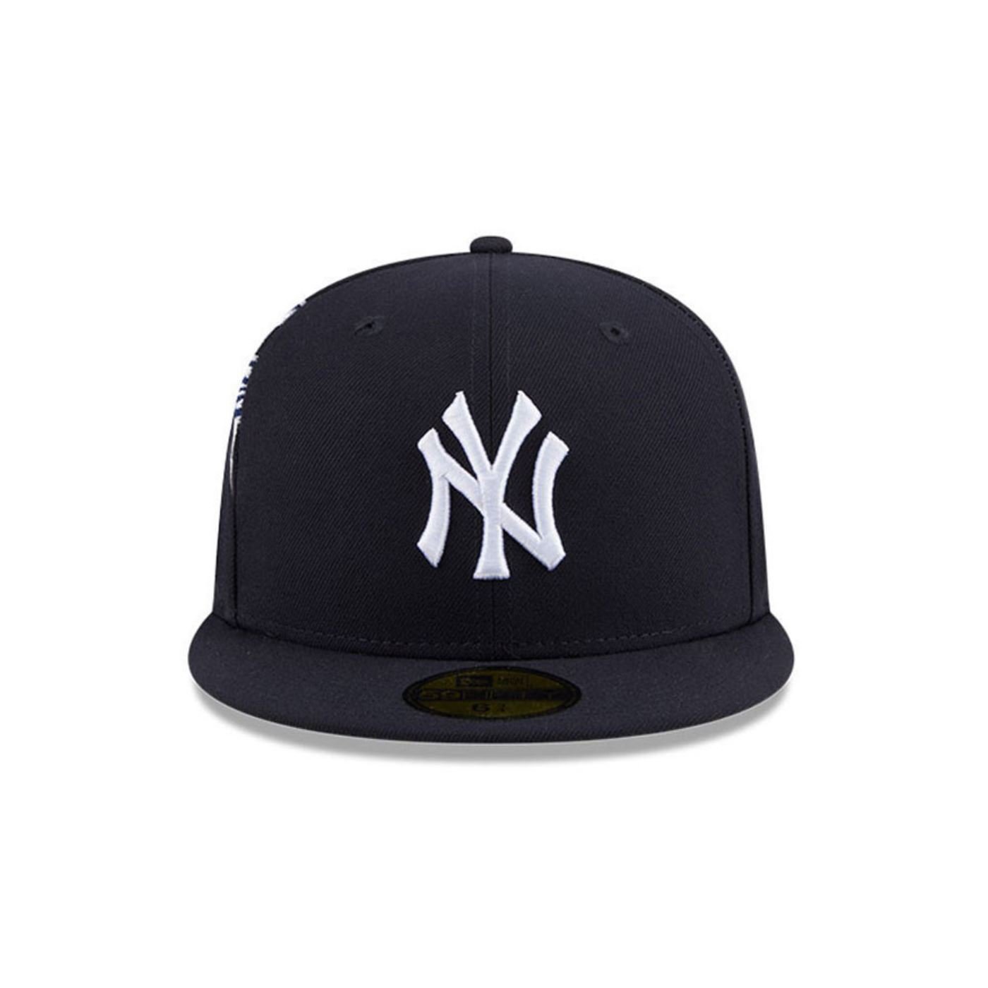 Bone New Era 59FIFTY New York Yankees MLB Hidden Hit Azul Marinho 2