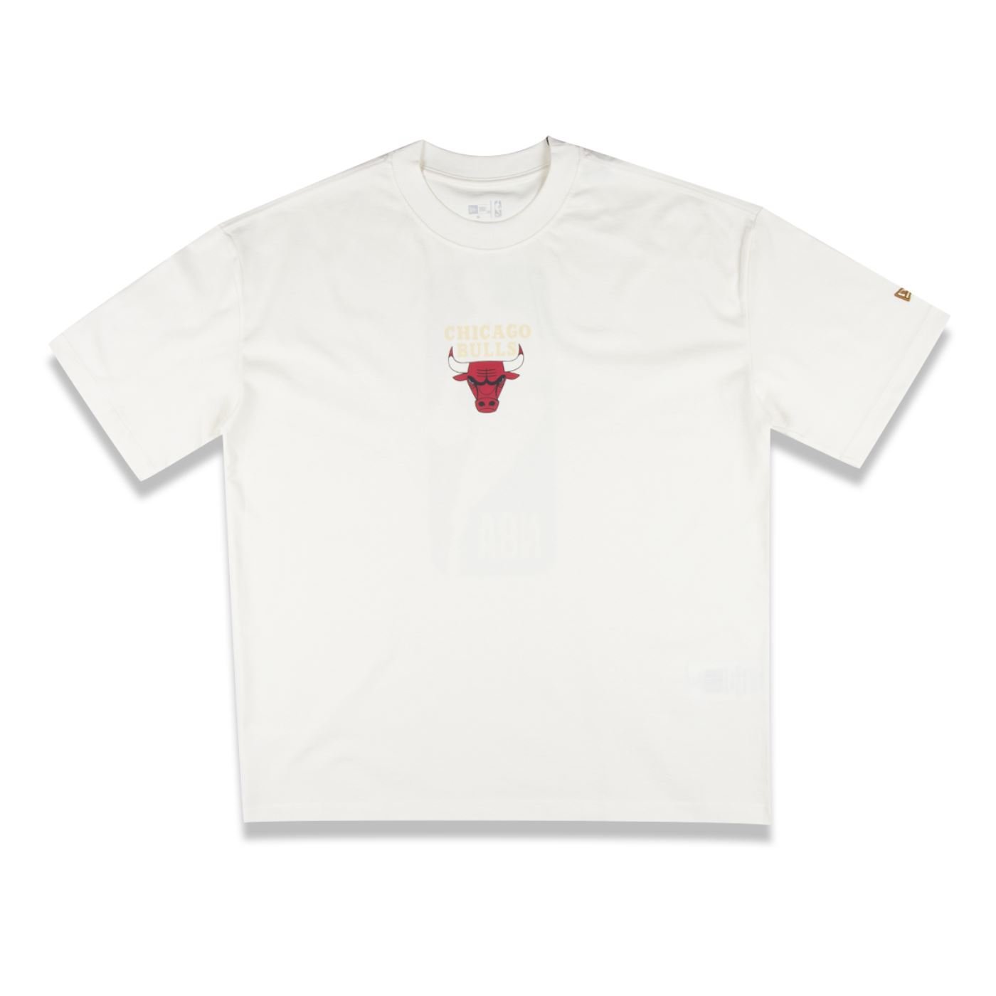 Camiseta New Era Box  NBA Off White